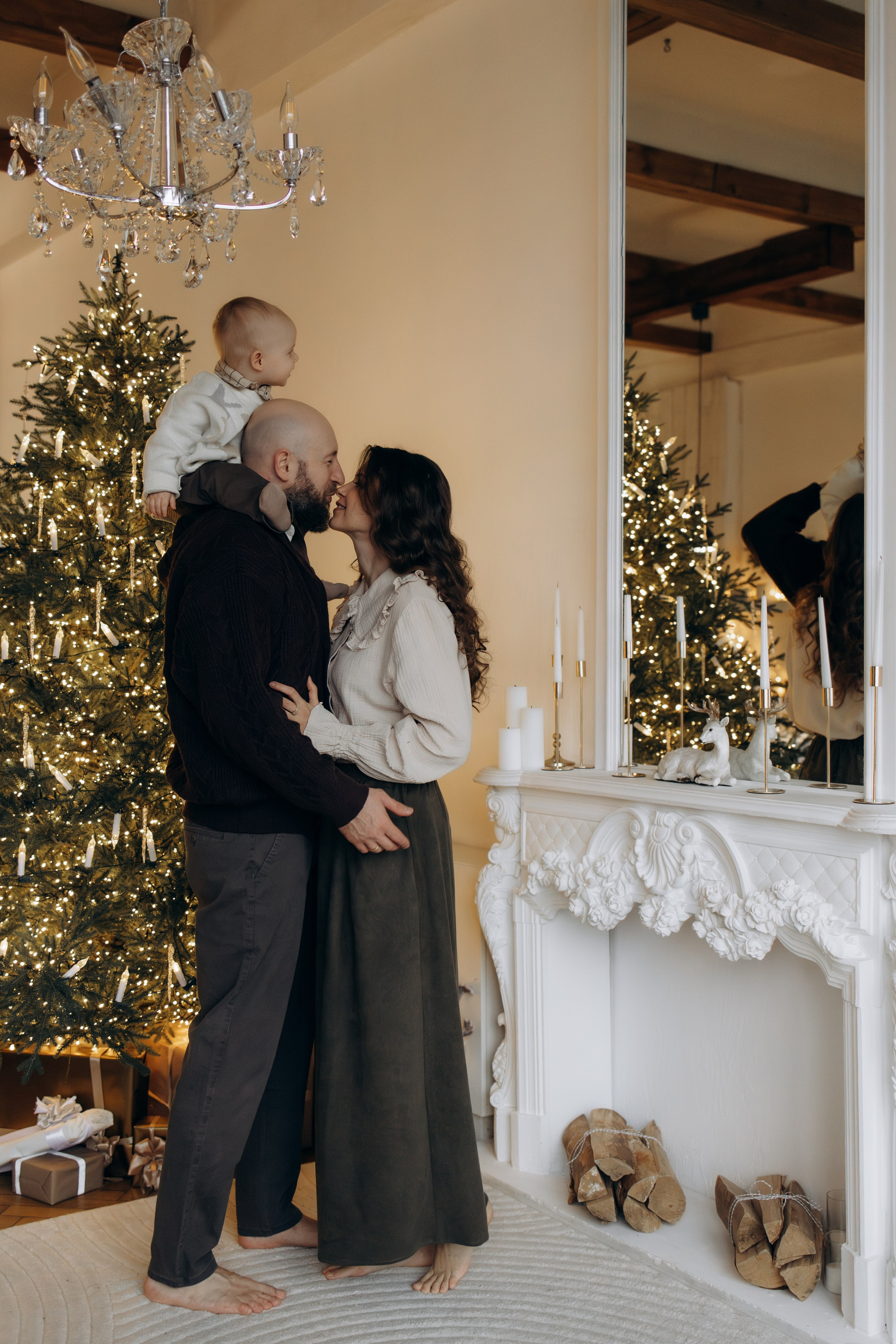 Новогодняя семейная история. Семейный фотограф Москва Юлиана Фетисова