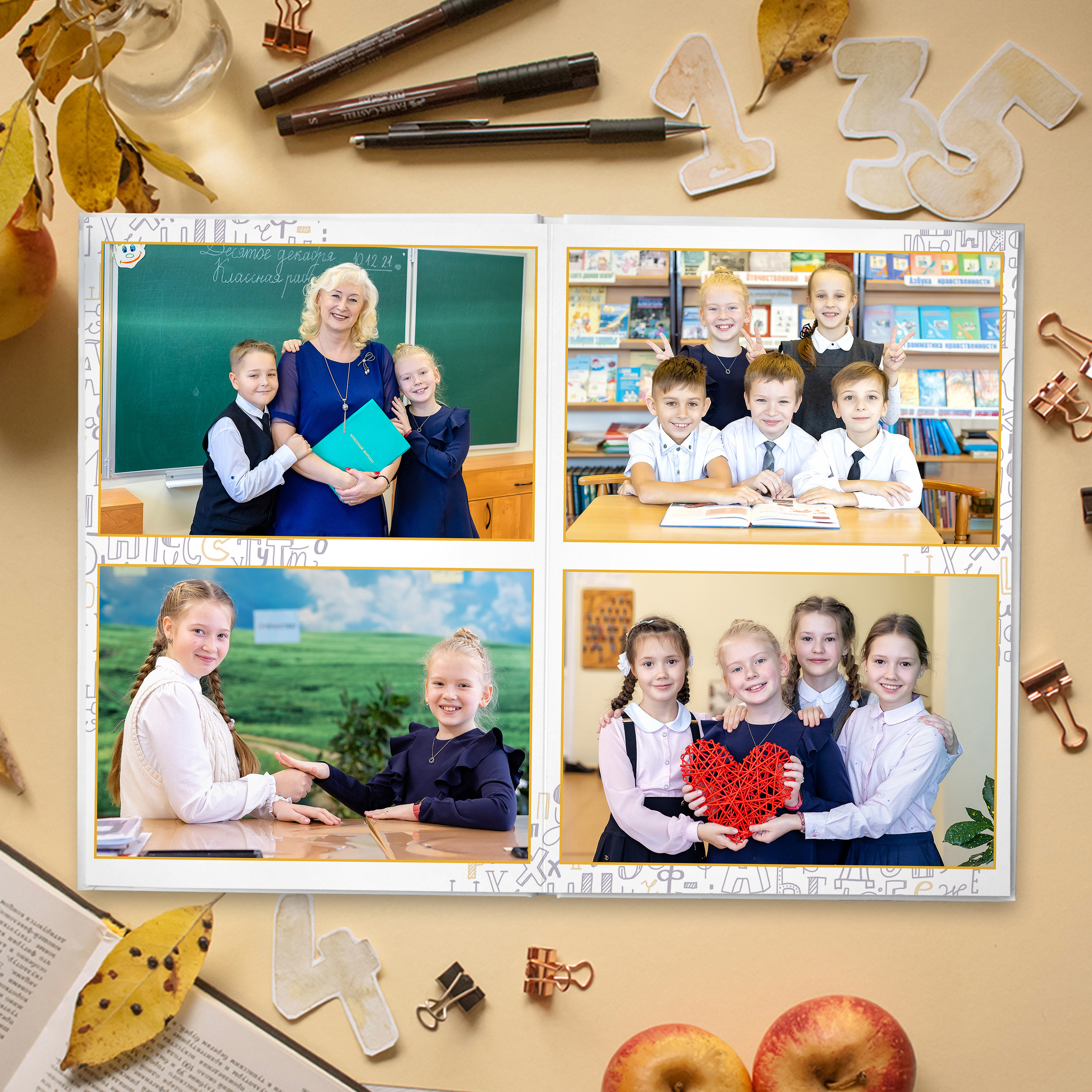 Дизайн «Алфавит». Стильный выпускной альбом Владивосток фотограф Вероника Мигачева