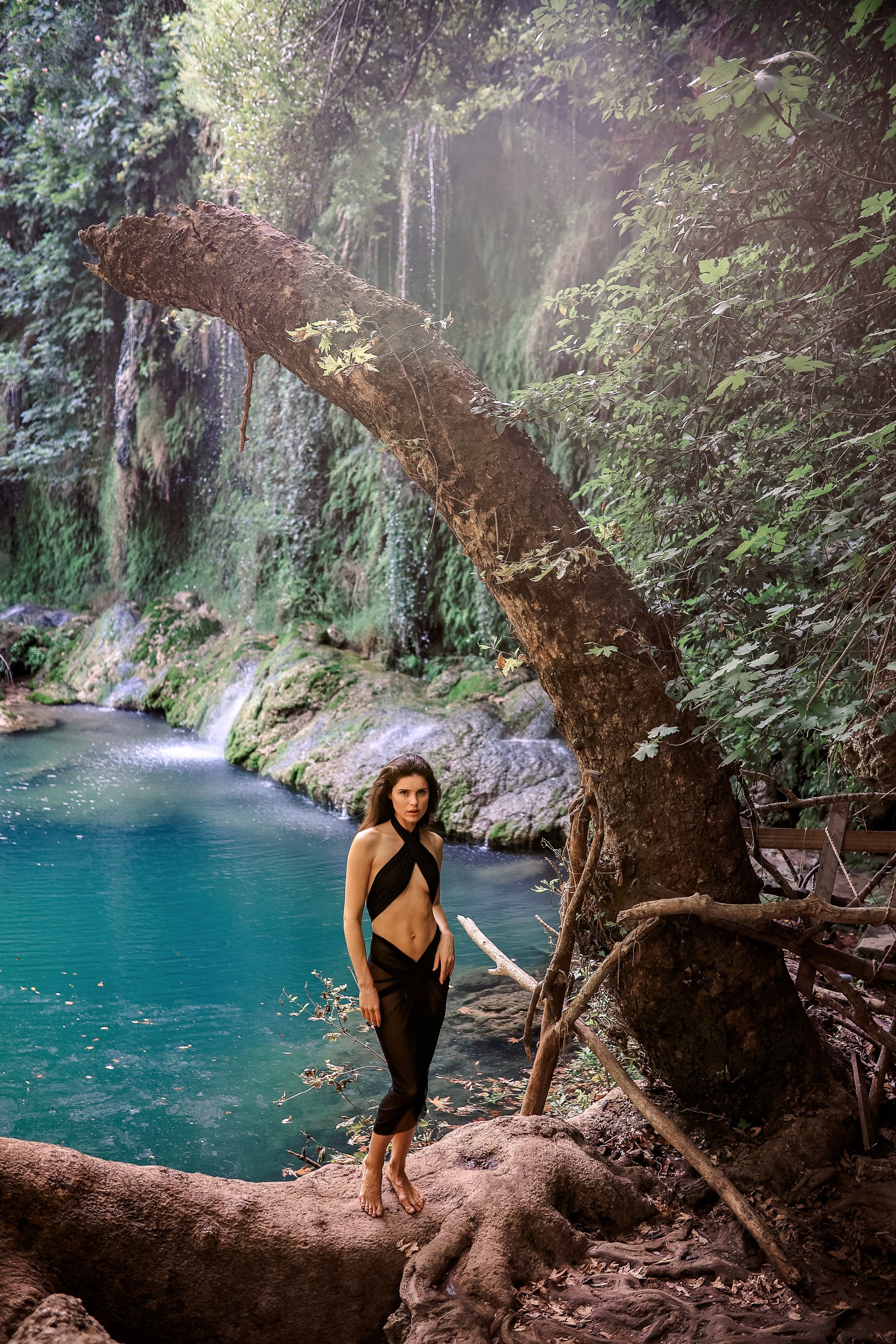 Photoshooting at Kurshunlu waterfall