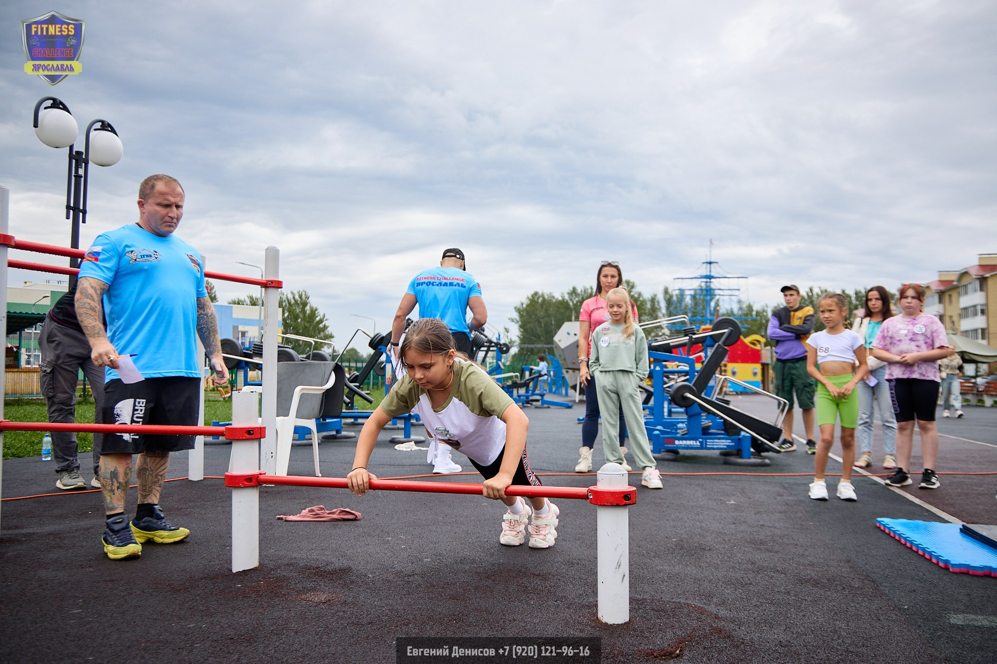 Fitness Challenge Битва на Стрелке. Портретный фотограф Евгений Денисов