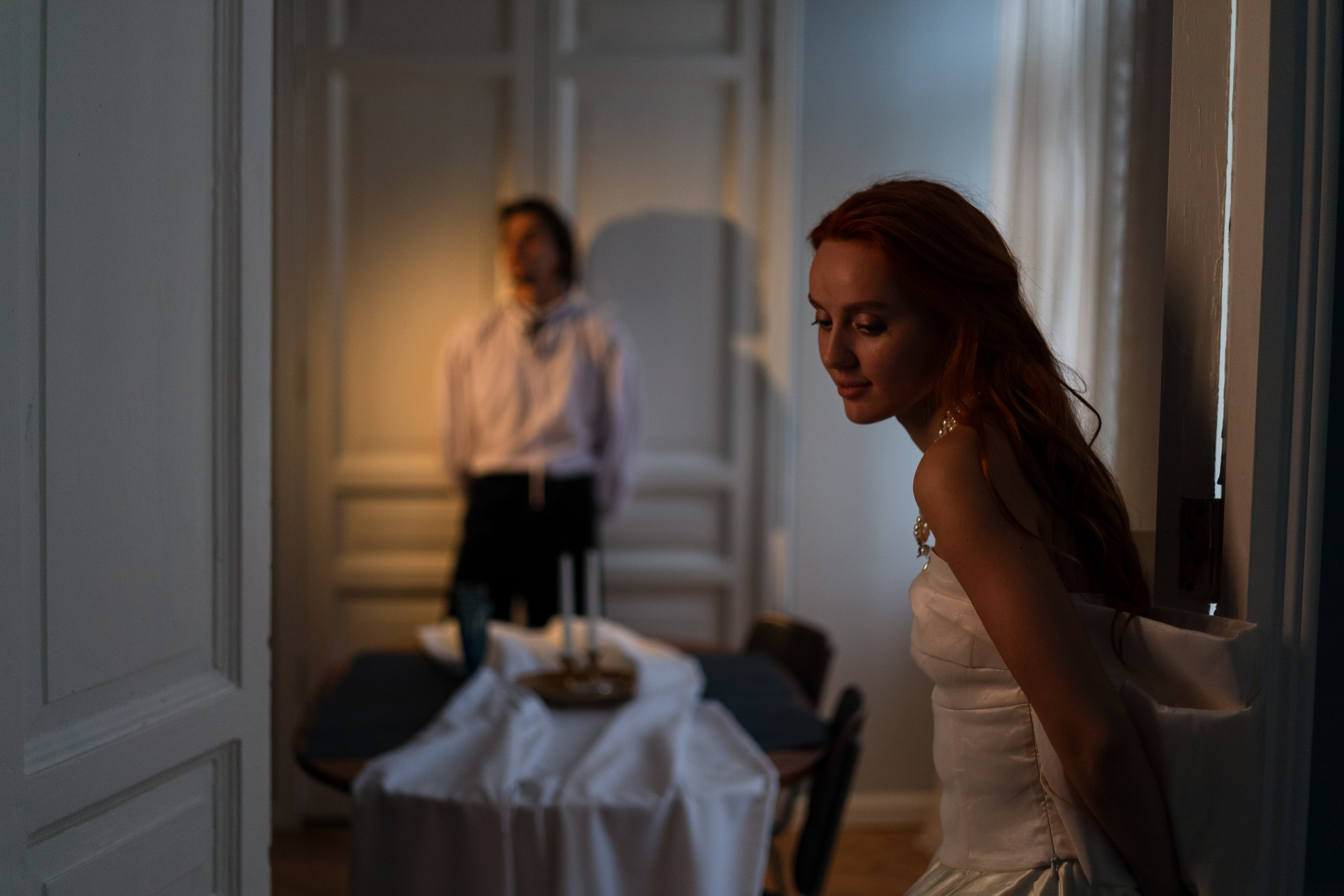 Фотосессия в съёмной квартире в сердце Питера с винтажными нотками. Свадебный фотограф Беларусь Ольга Козыренко