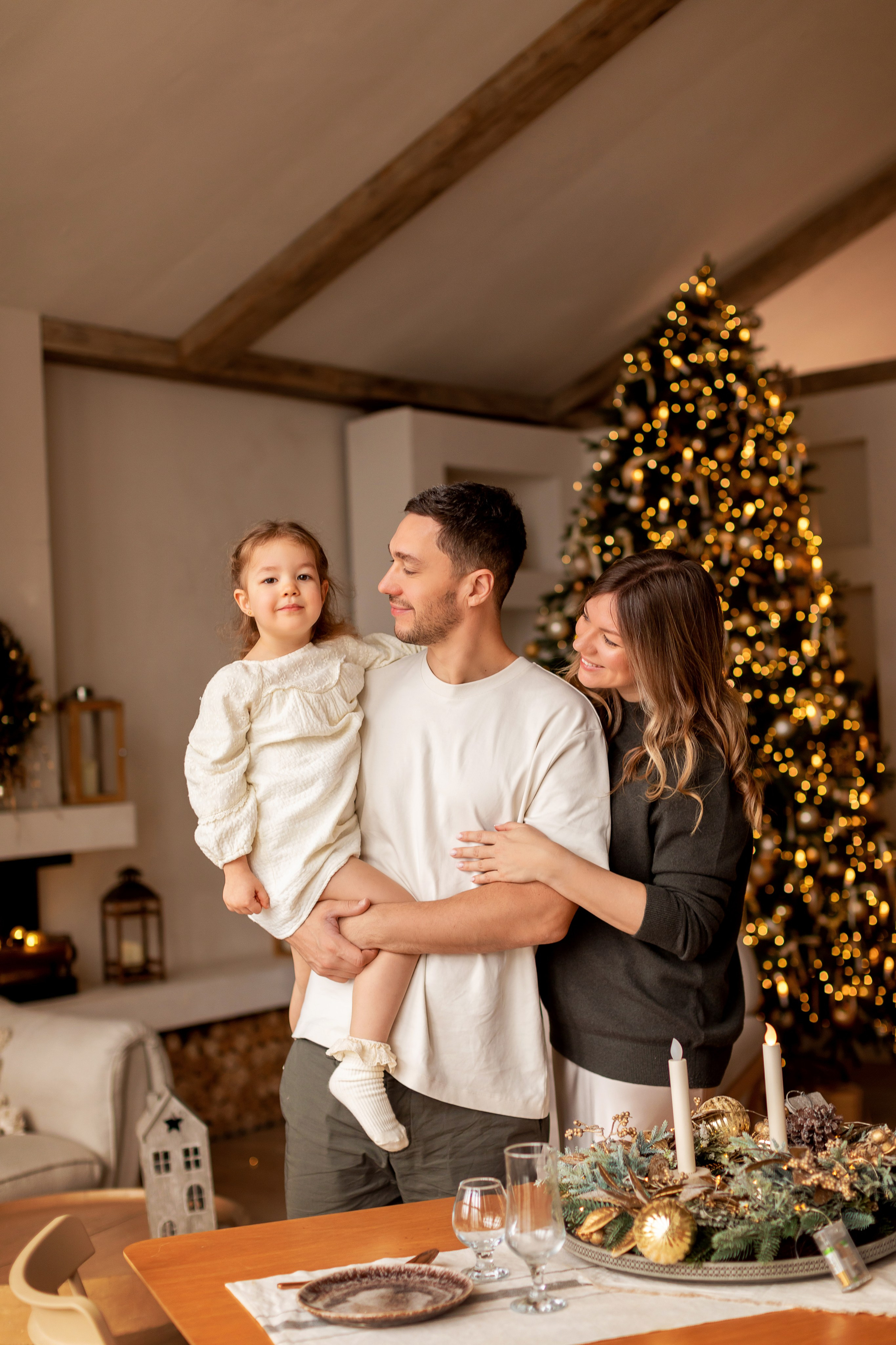 Новогодние съемки 2025–2026 гг. Семейный фотограф в Москве