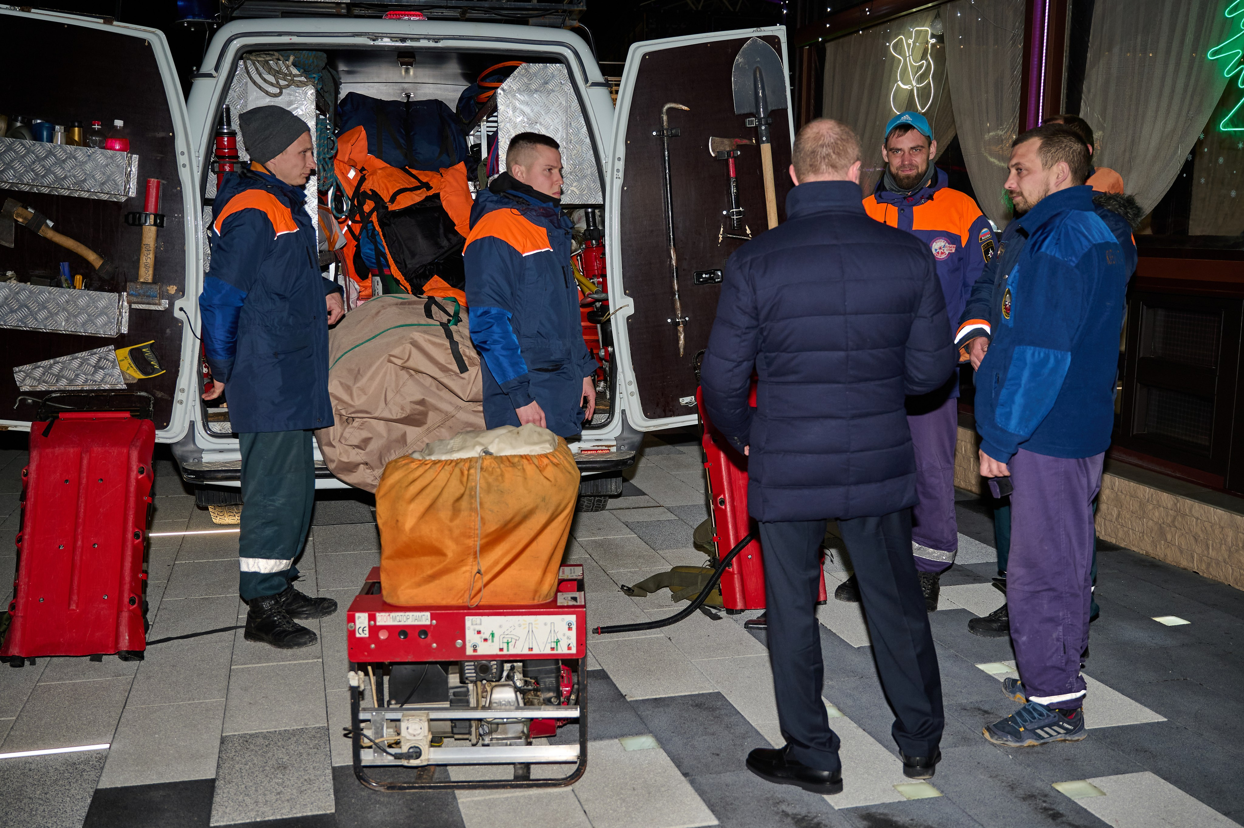 Крещенские купания. Жизнь курорта Кабардинка в фотографиях