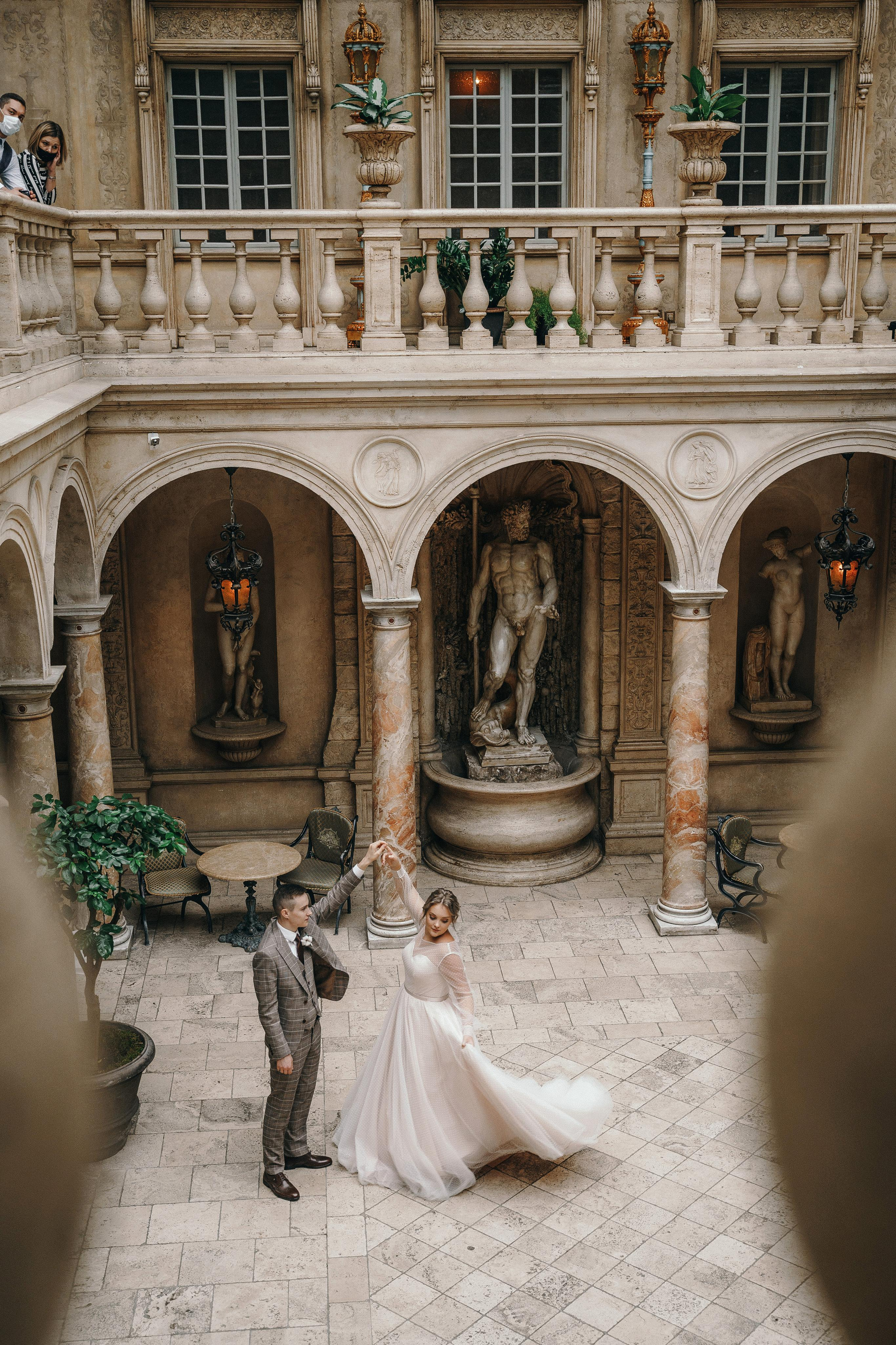 Свадебная фотосессия в ресторане Турандот