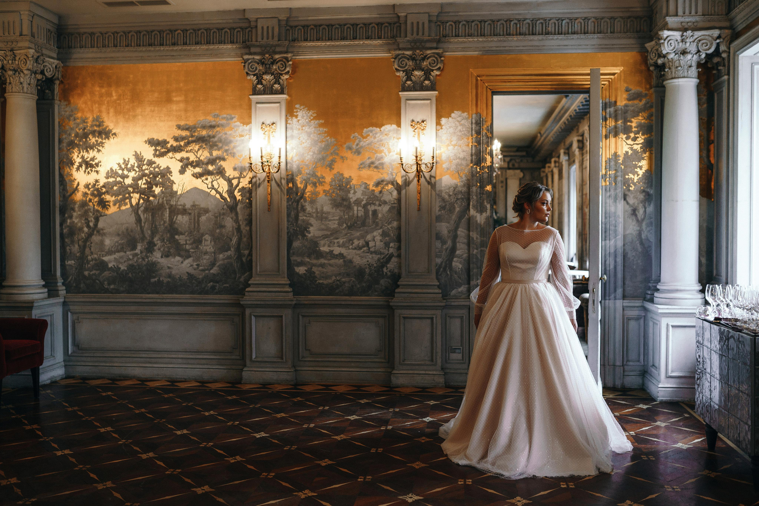 Свадебная фотосессия в ресторане Турандот