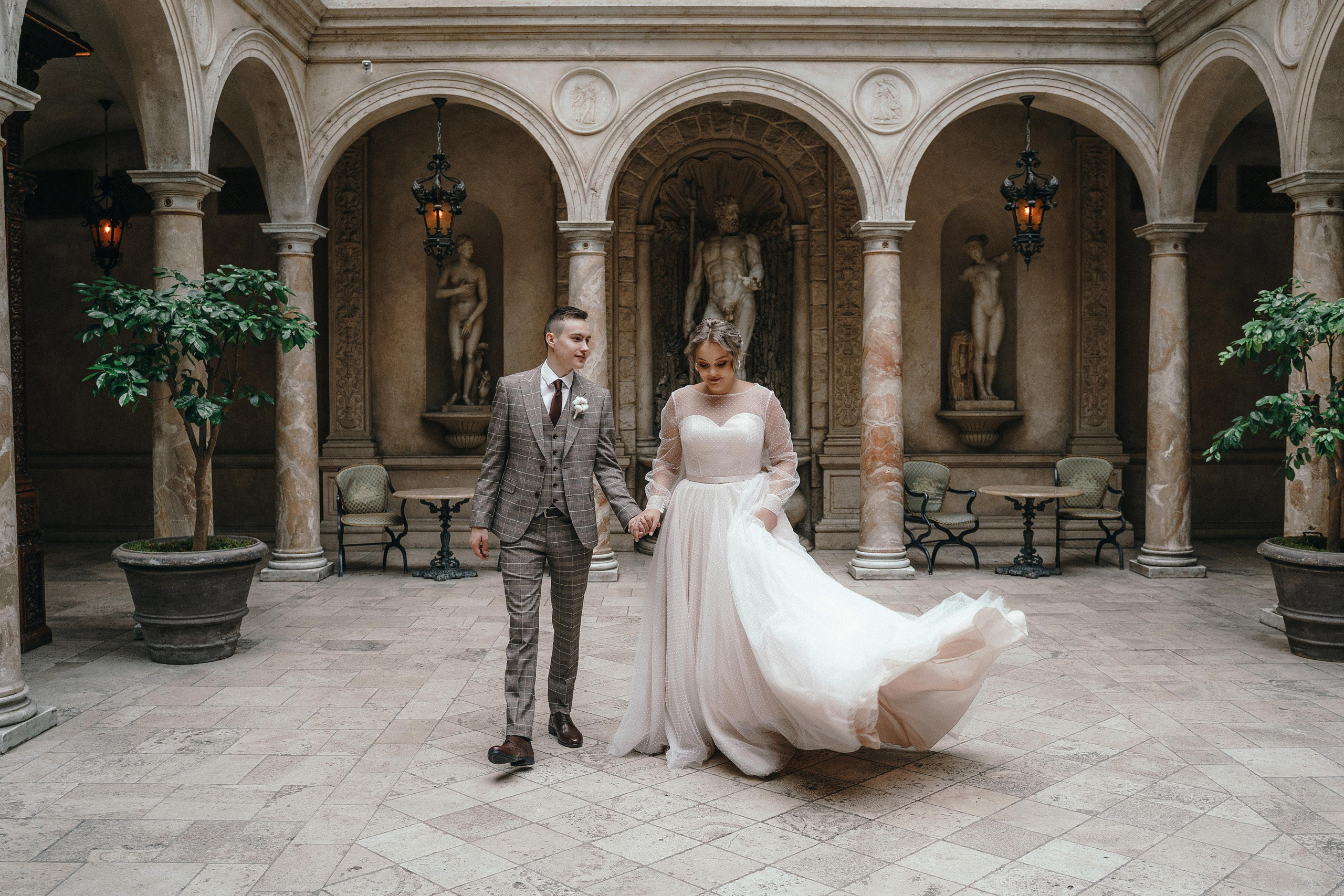 Свадебная фотосессия в ресторане Турандот