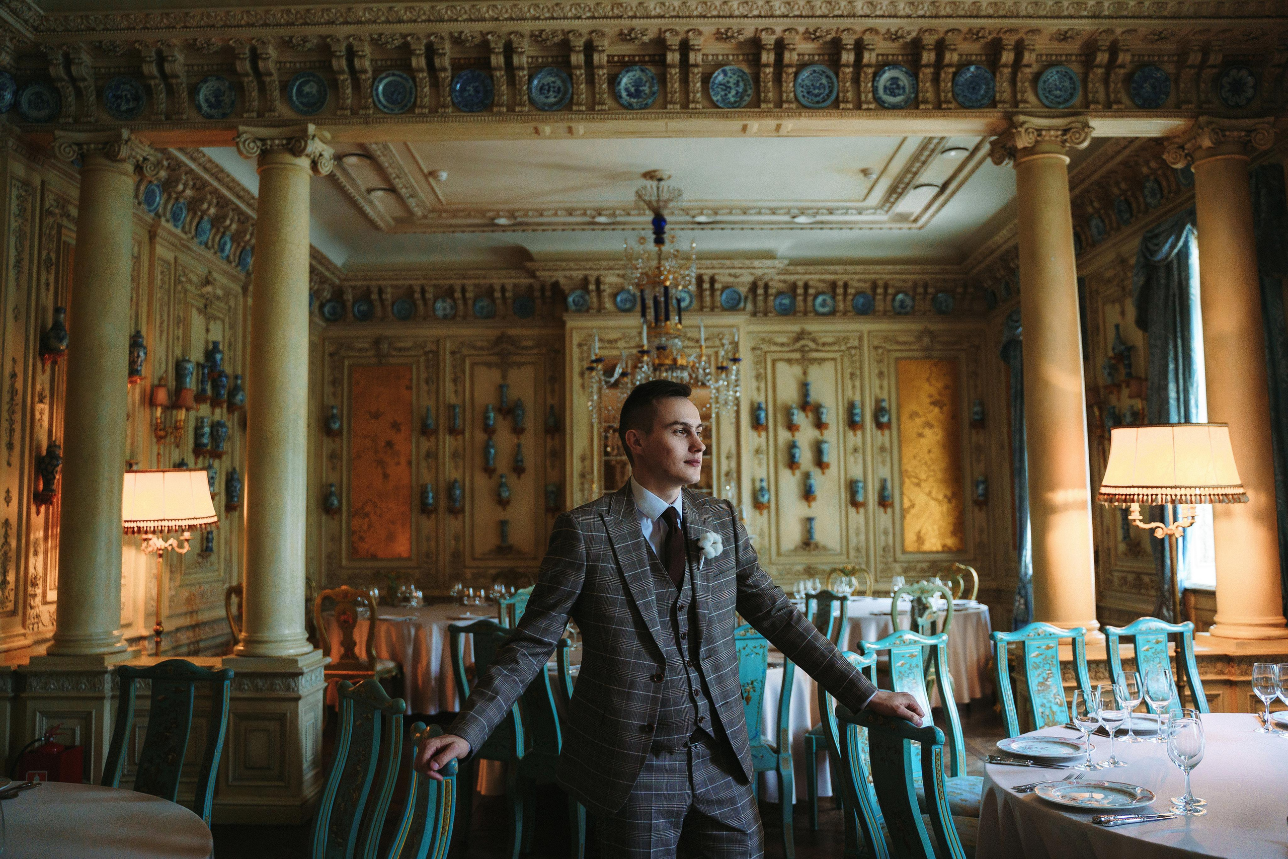 Свадебная фотосессия в ресторане Турандот