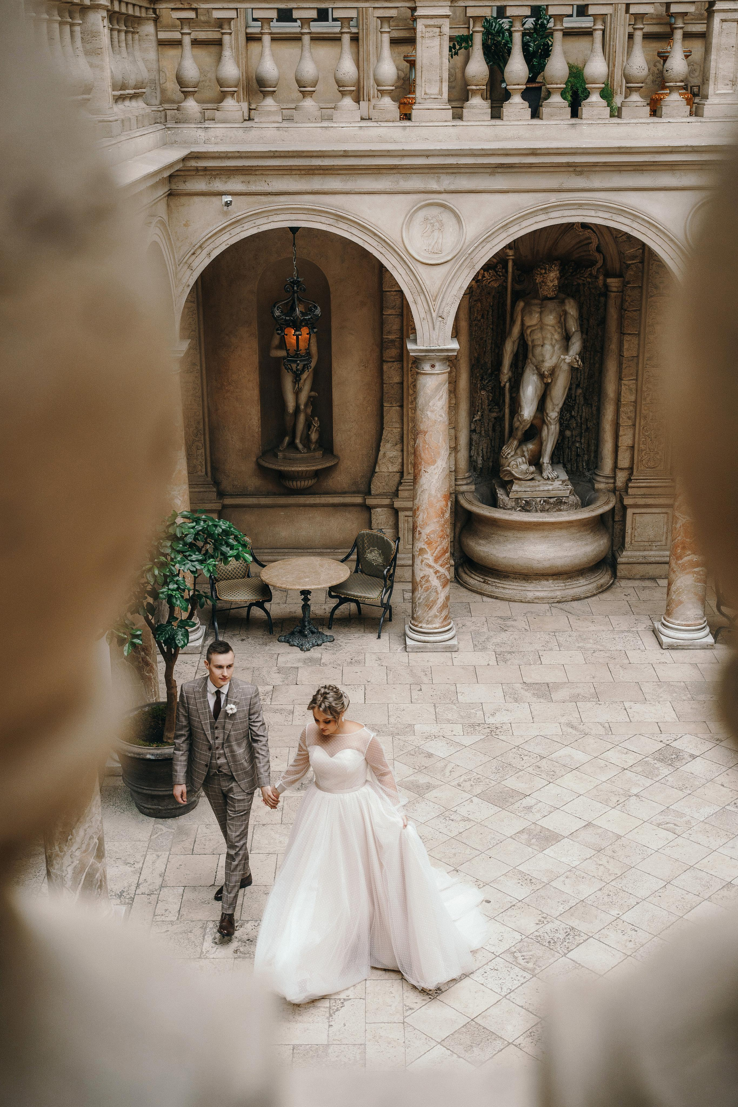 Свадебная фотосессия в ресторане Турандот