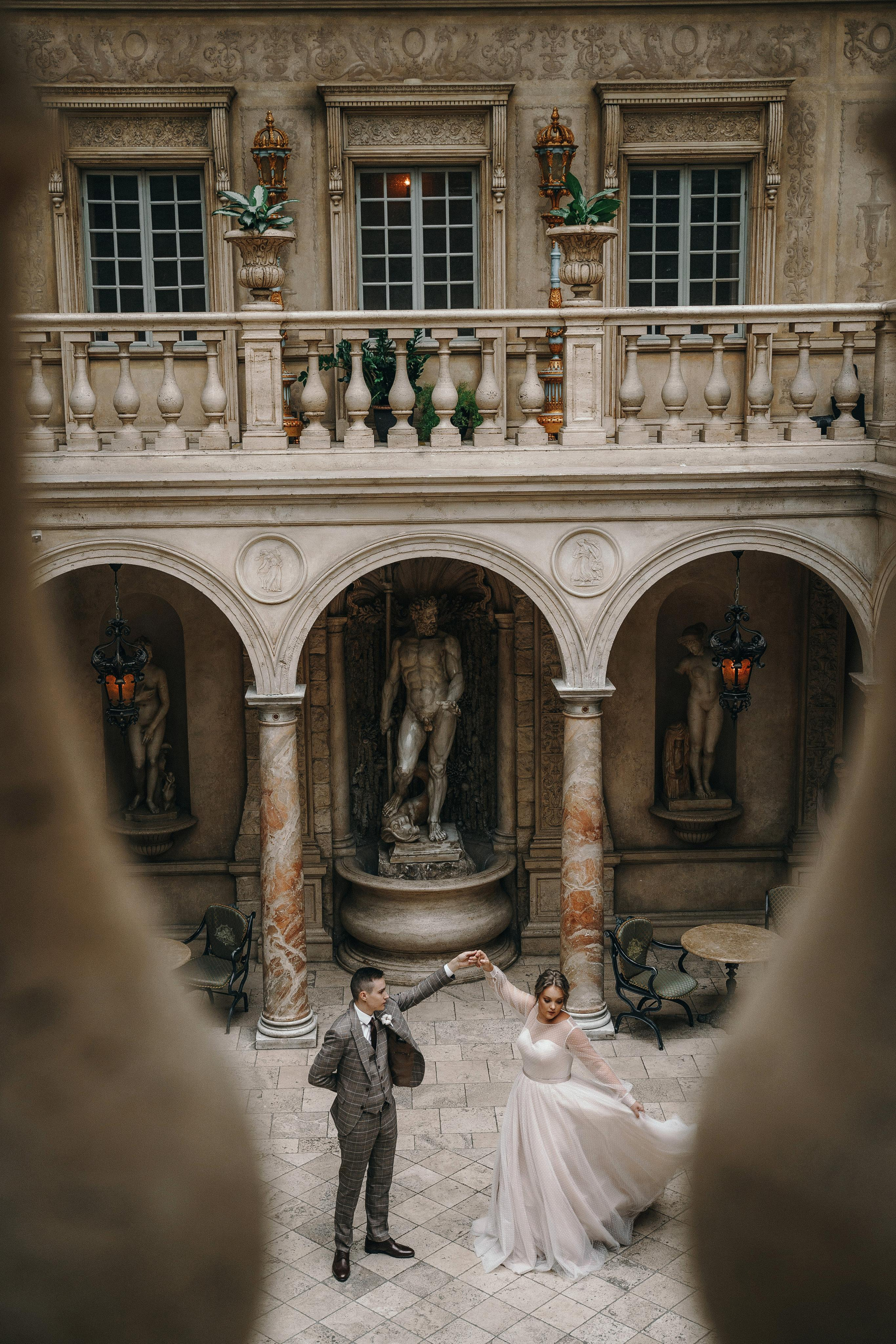 Свадебная фотосессия в ресторане Турандот