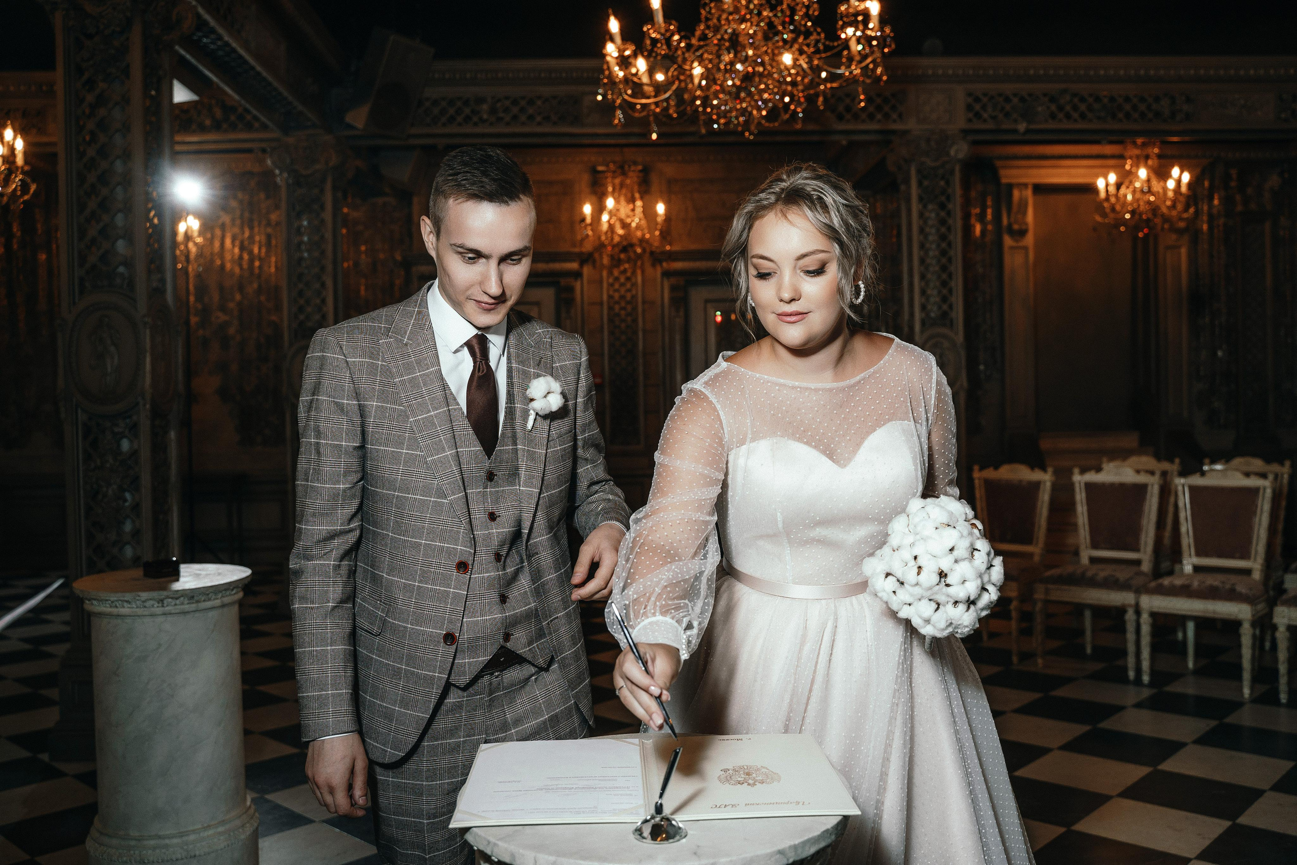 Свадебная фотосессия в ресторане Турандот