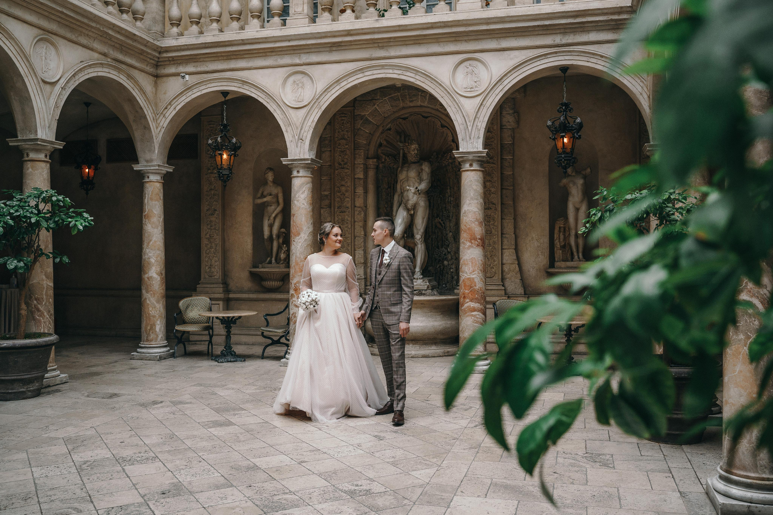 Свадебная фотосессия в ресторане Турандот