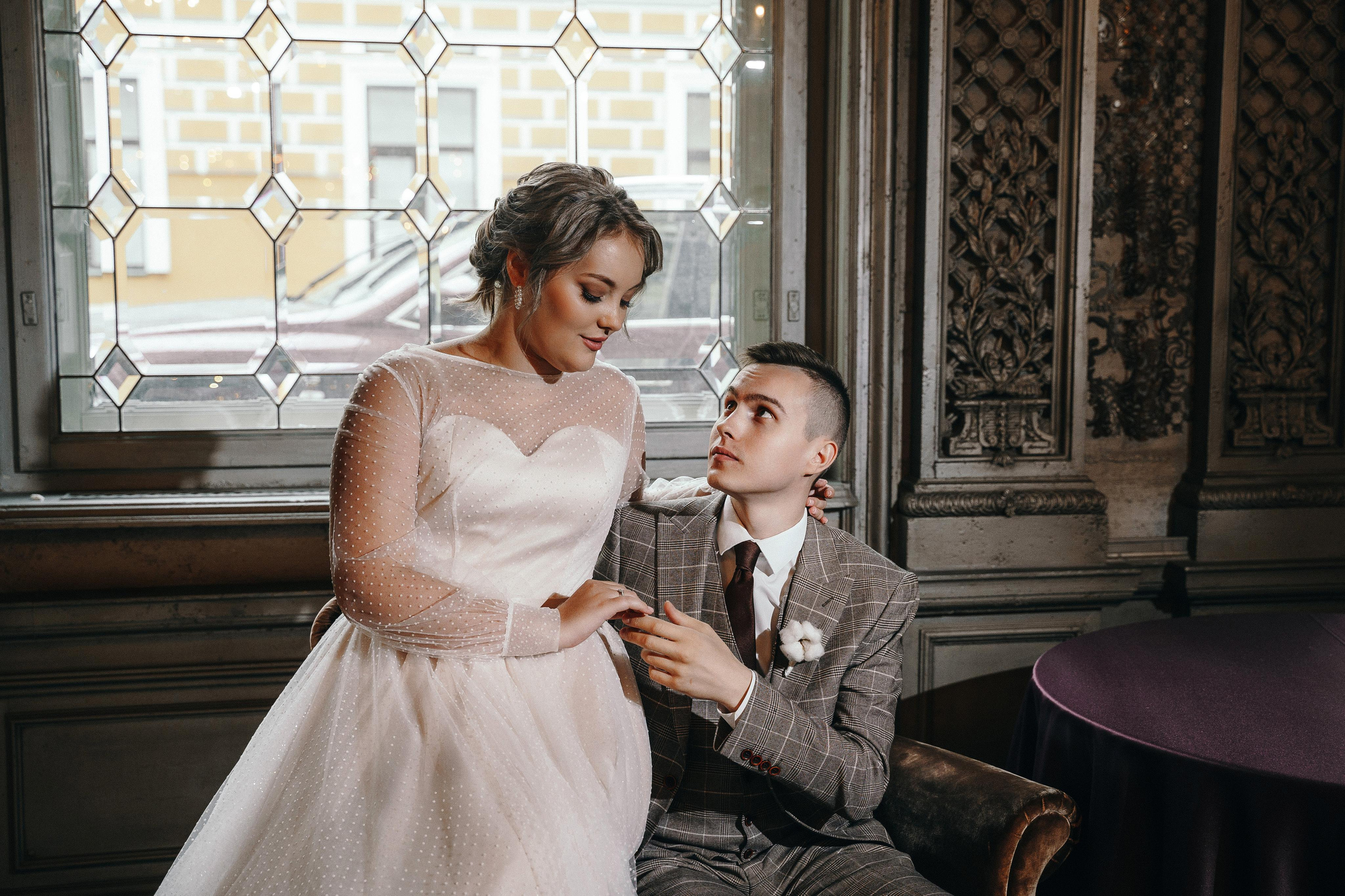 Свадебная фотосессия в ресторане Турандот