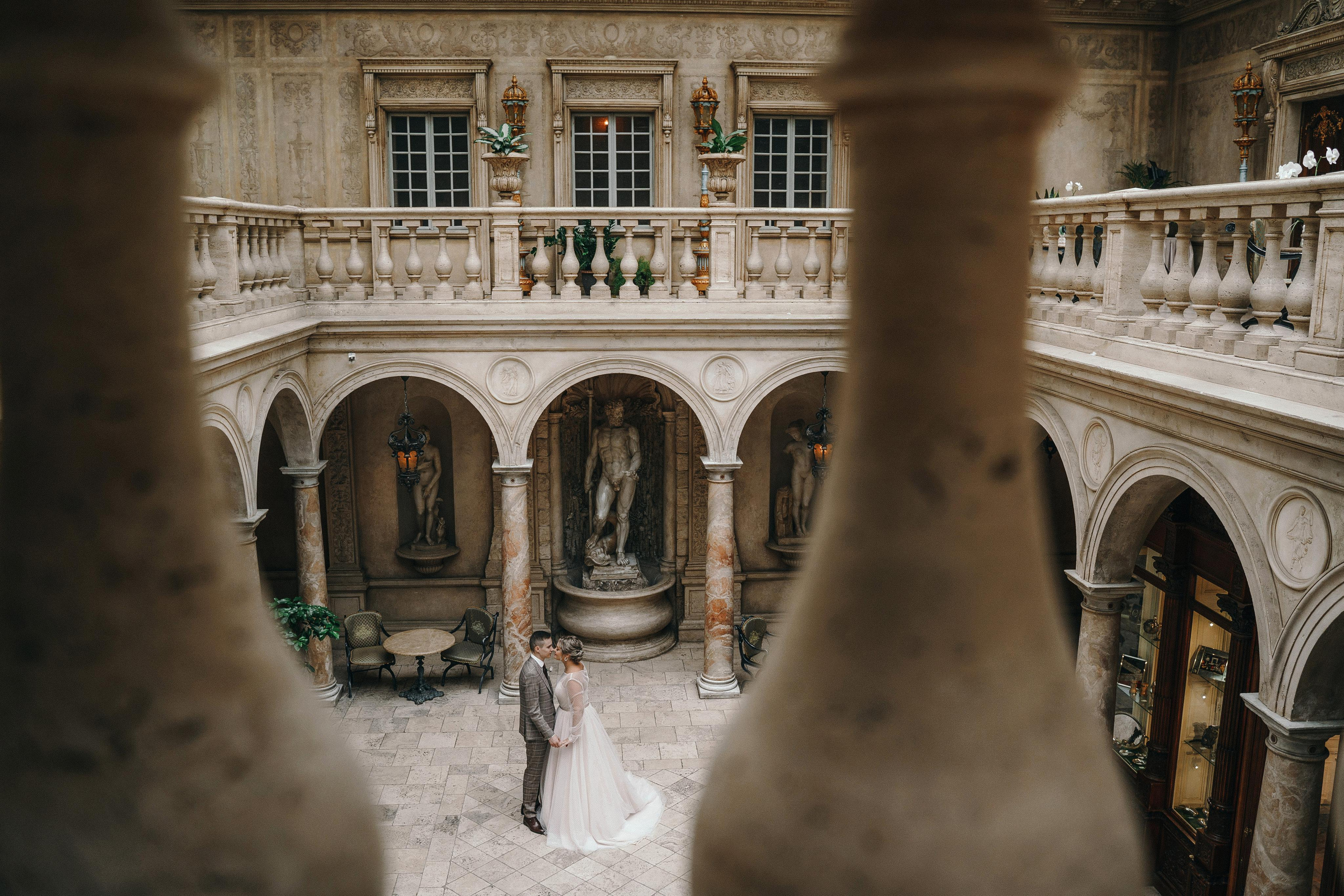 Свадебная фотосессия в ресторане Турандот