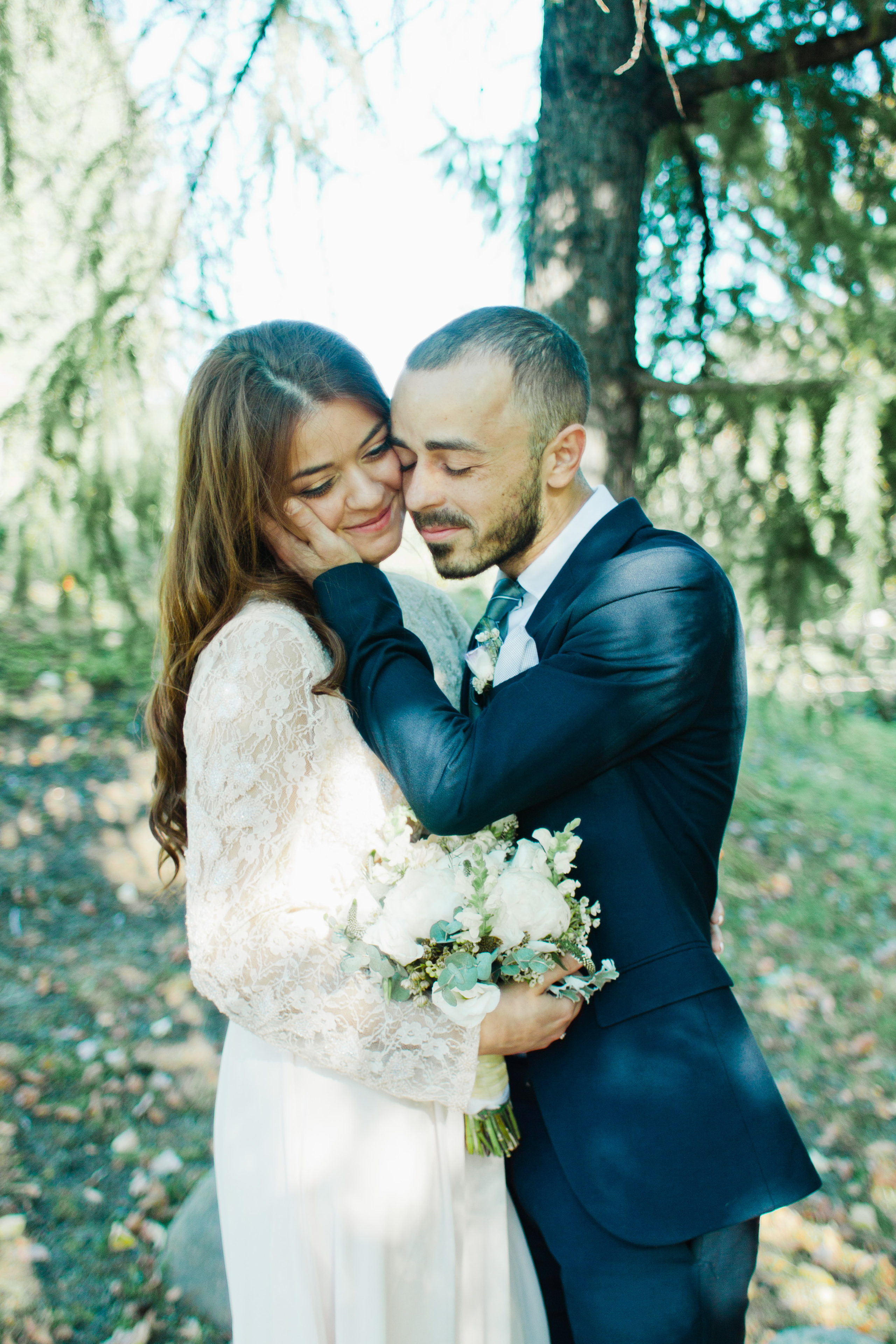 Свадебная прогулка в Парке Новодевичьи Пруды