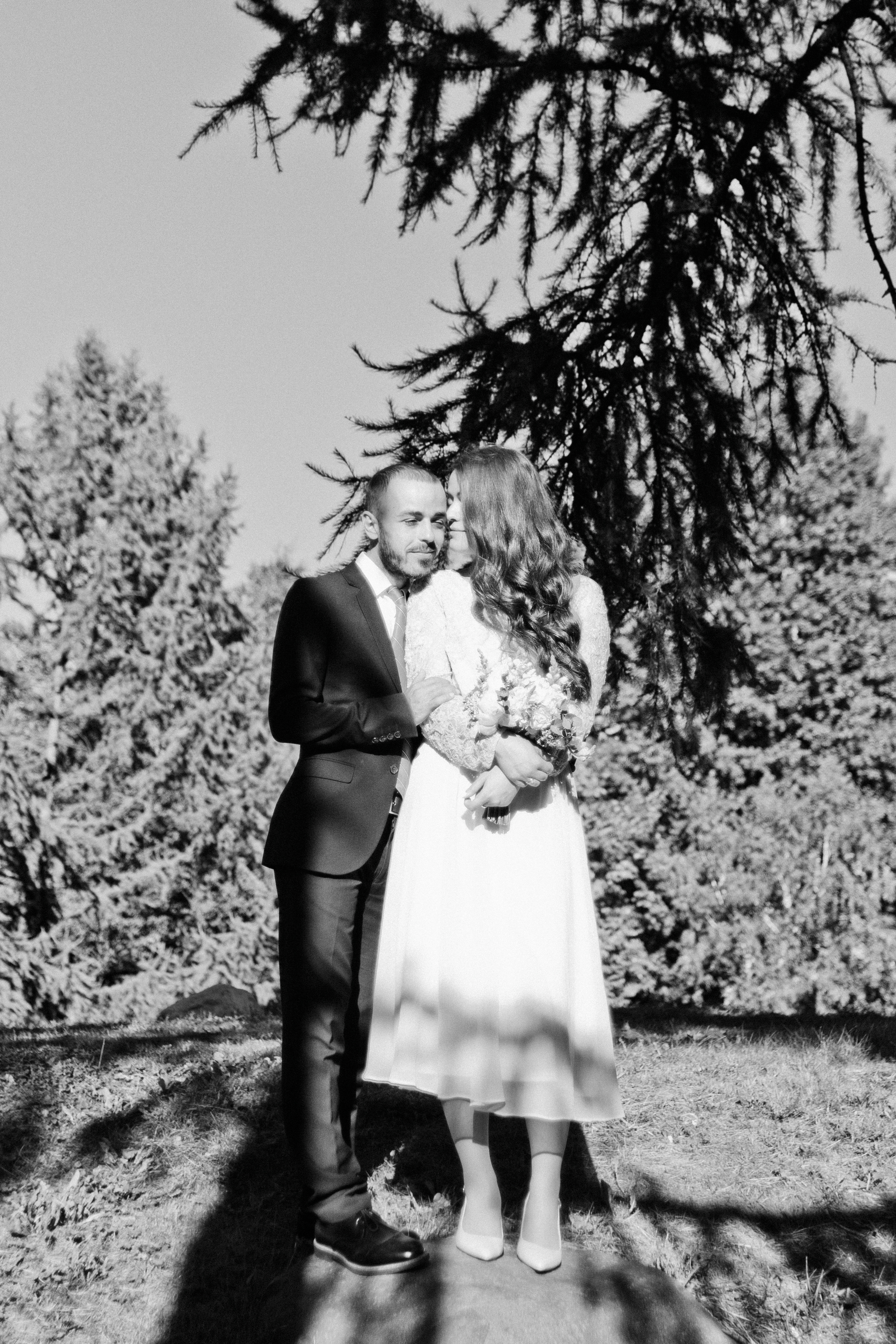 Свадебная прогулка в Парке Новодевичьи Пруды