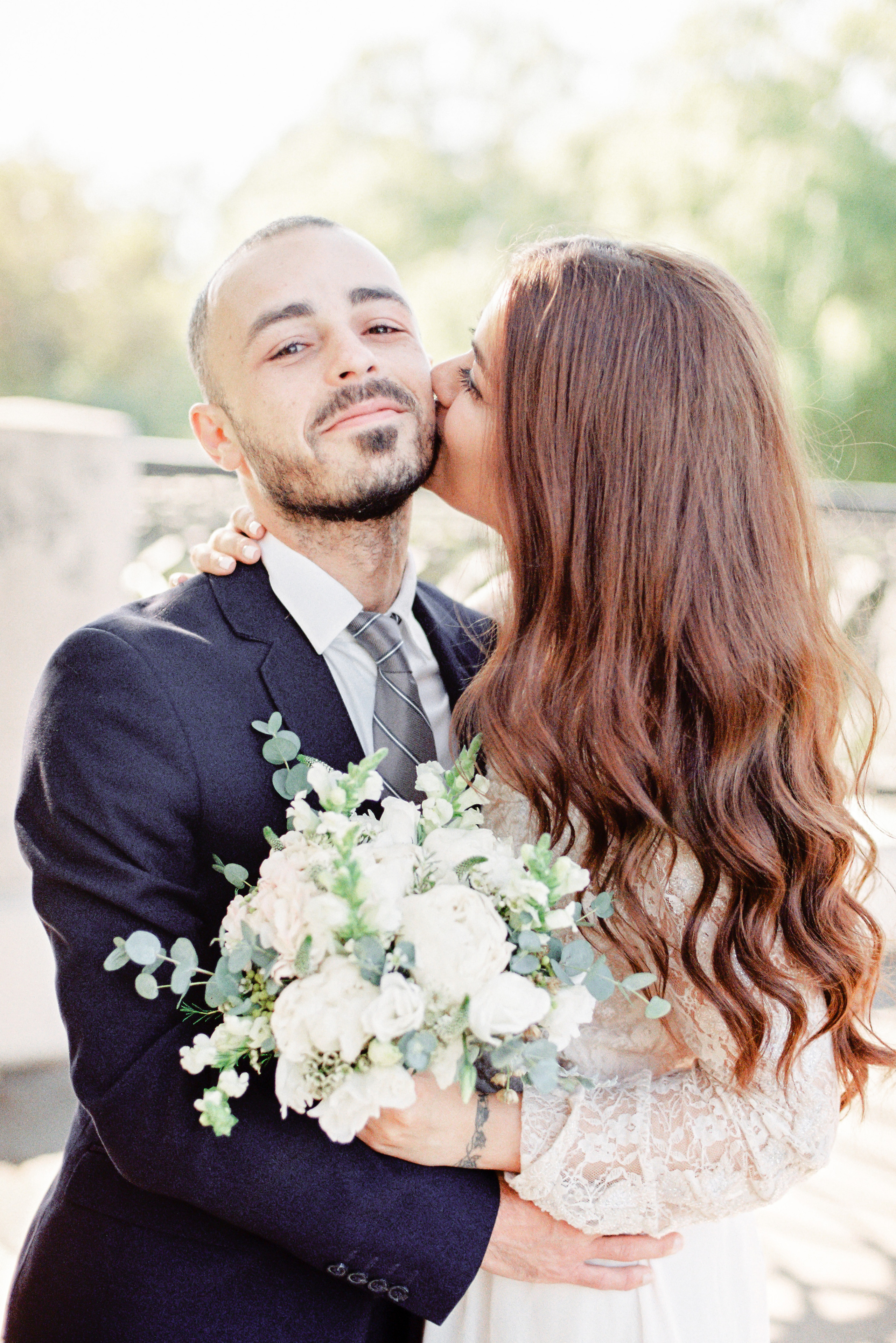 Свадебная прогулка в Парке Новодевичьи Пруды