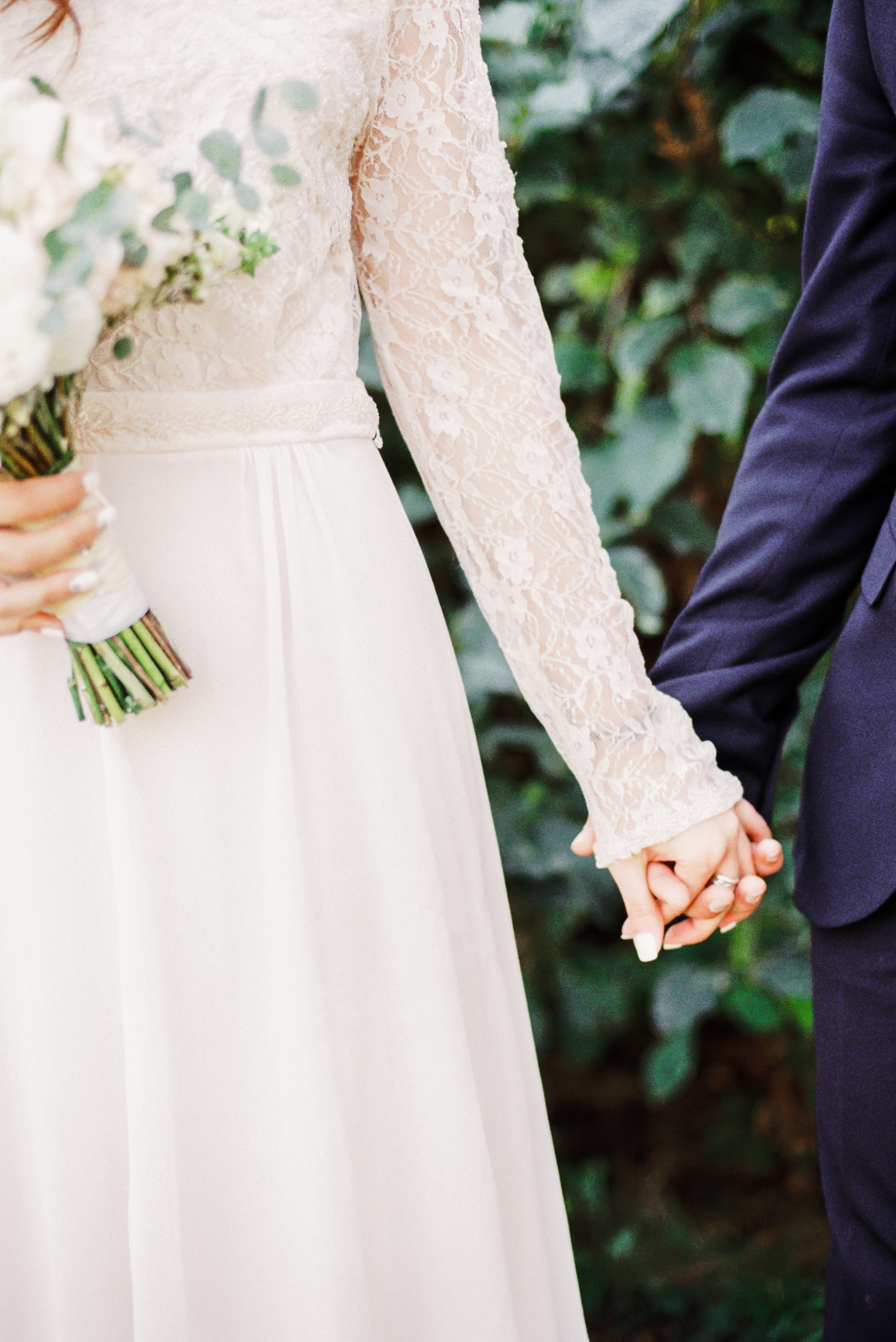 Свадебная прогулка в Парке Новодевичьи Пруды