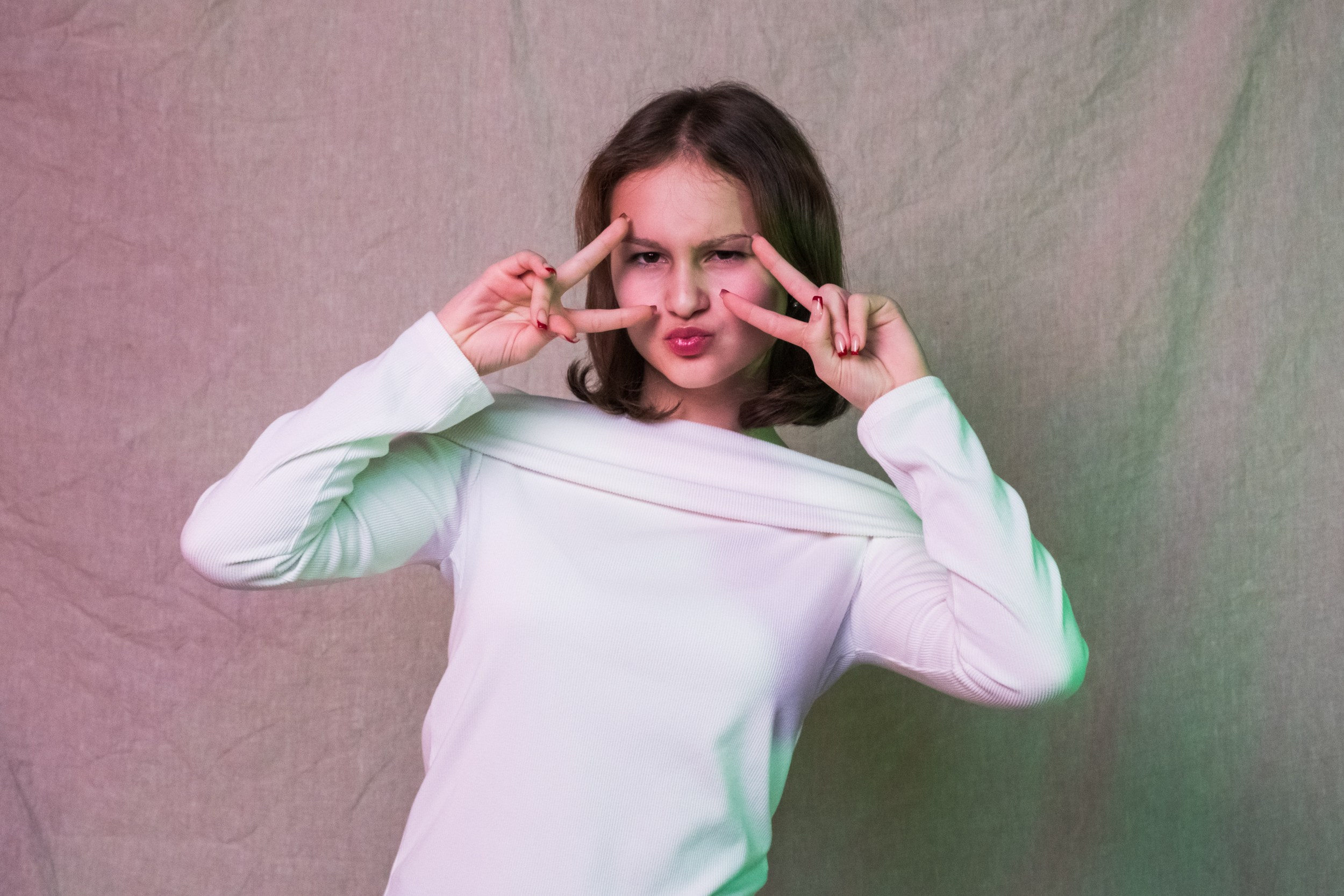 Актёрское портфолио для Ксюши. Фотограф в Санкт-Петербурге и Москве Юлия Паршакова