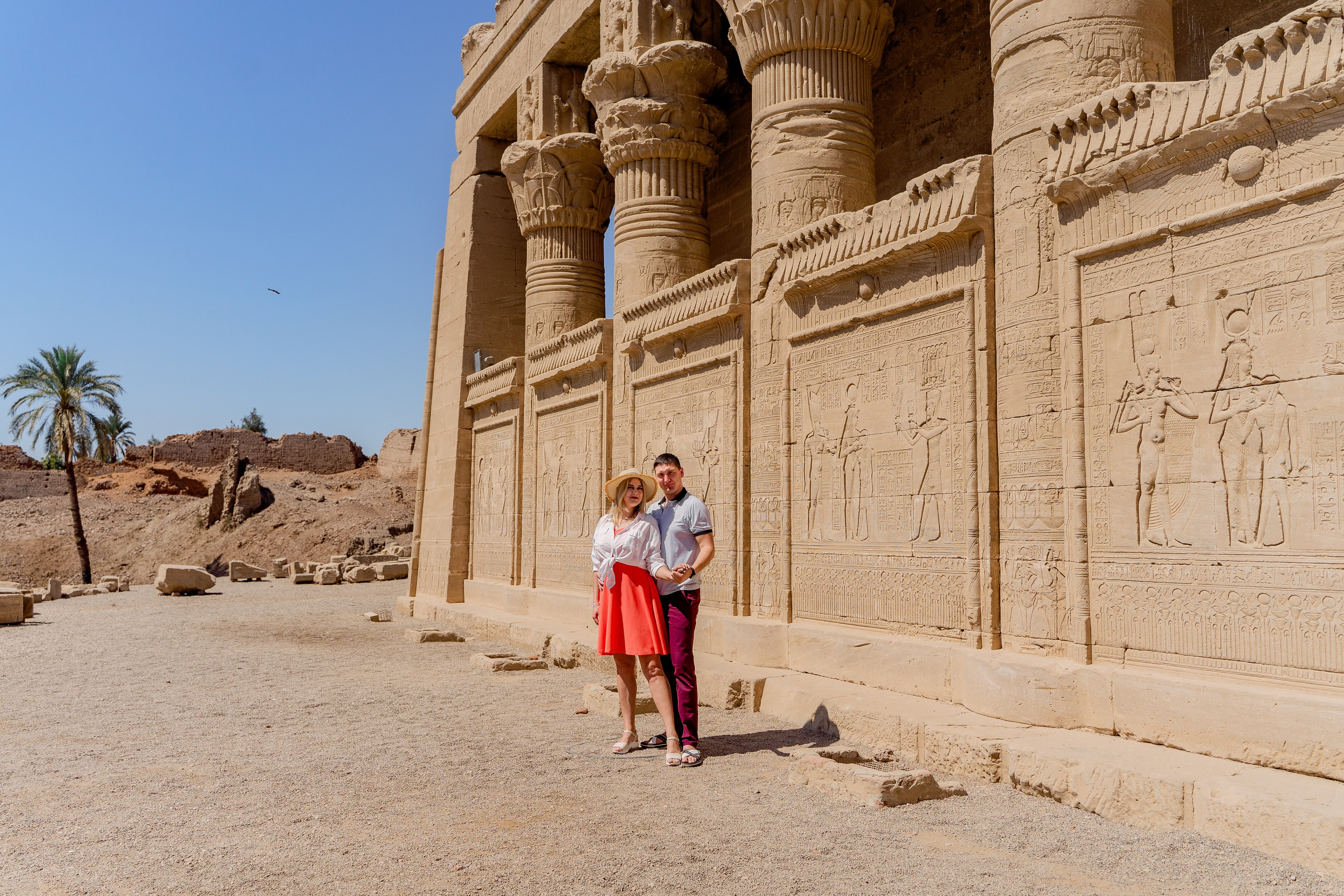 Фотосессия в Дендере. Фотограф в Египте, Хургаде, Луксоре, Сафаге. Фотограф по всему миру