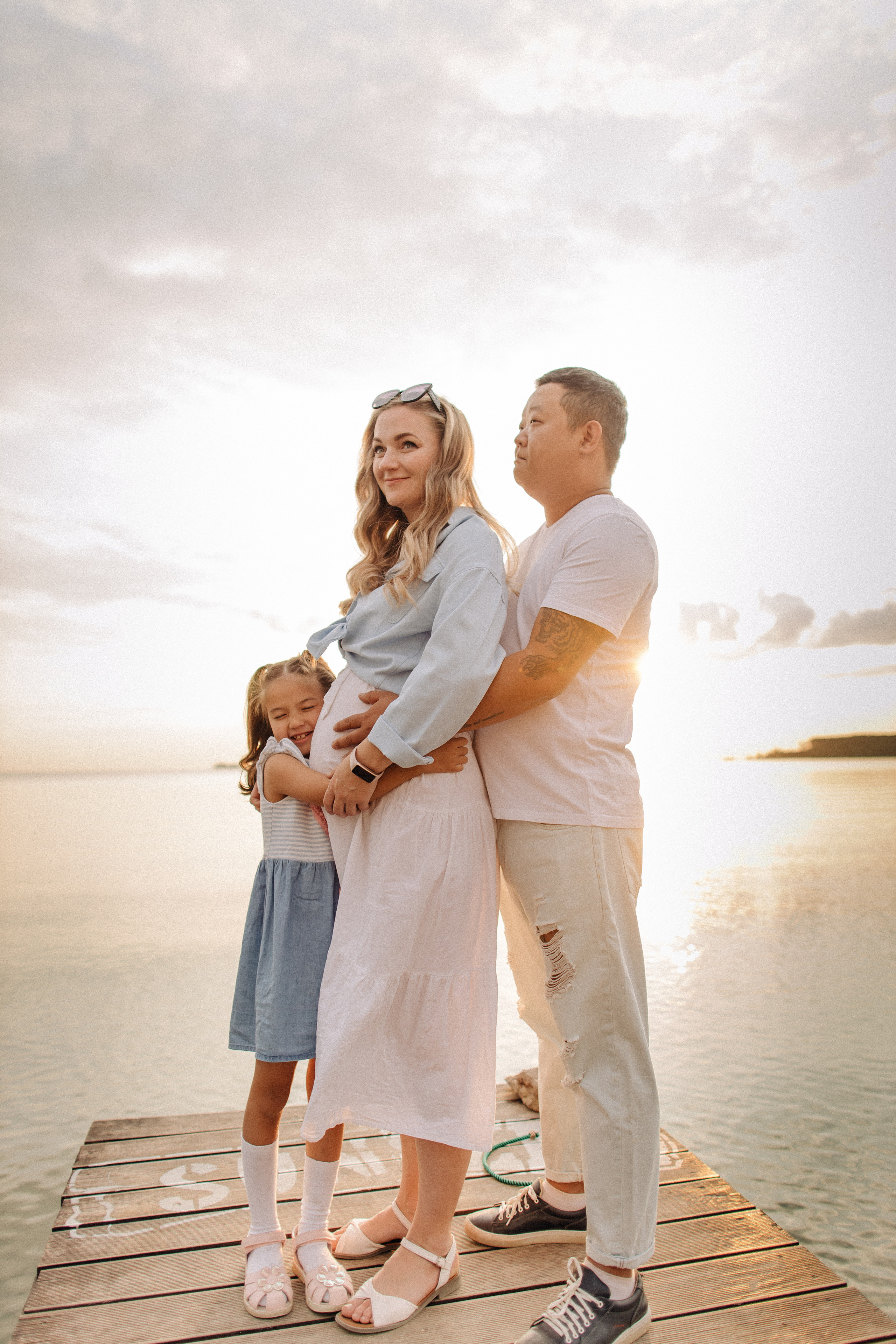 Прогулка на берегу. Семейный и портретный фотограф в Новосибирске Мария Хлебус