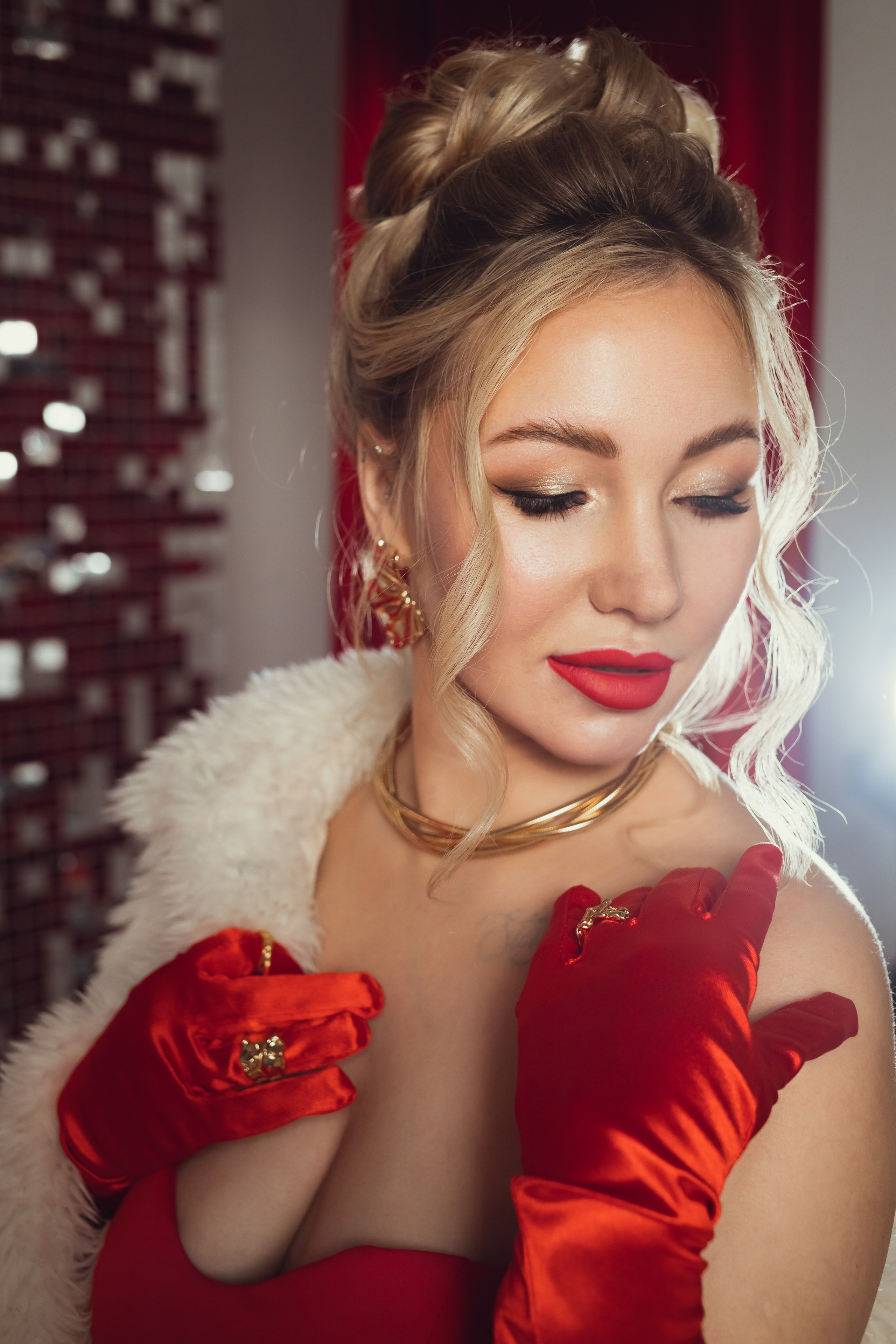 Новогодняя фотосессия в студии