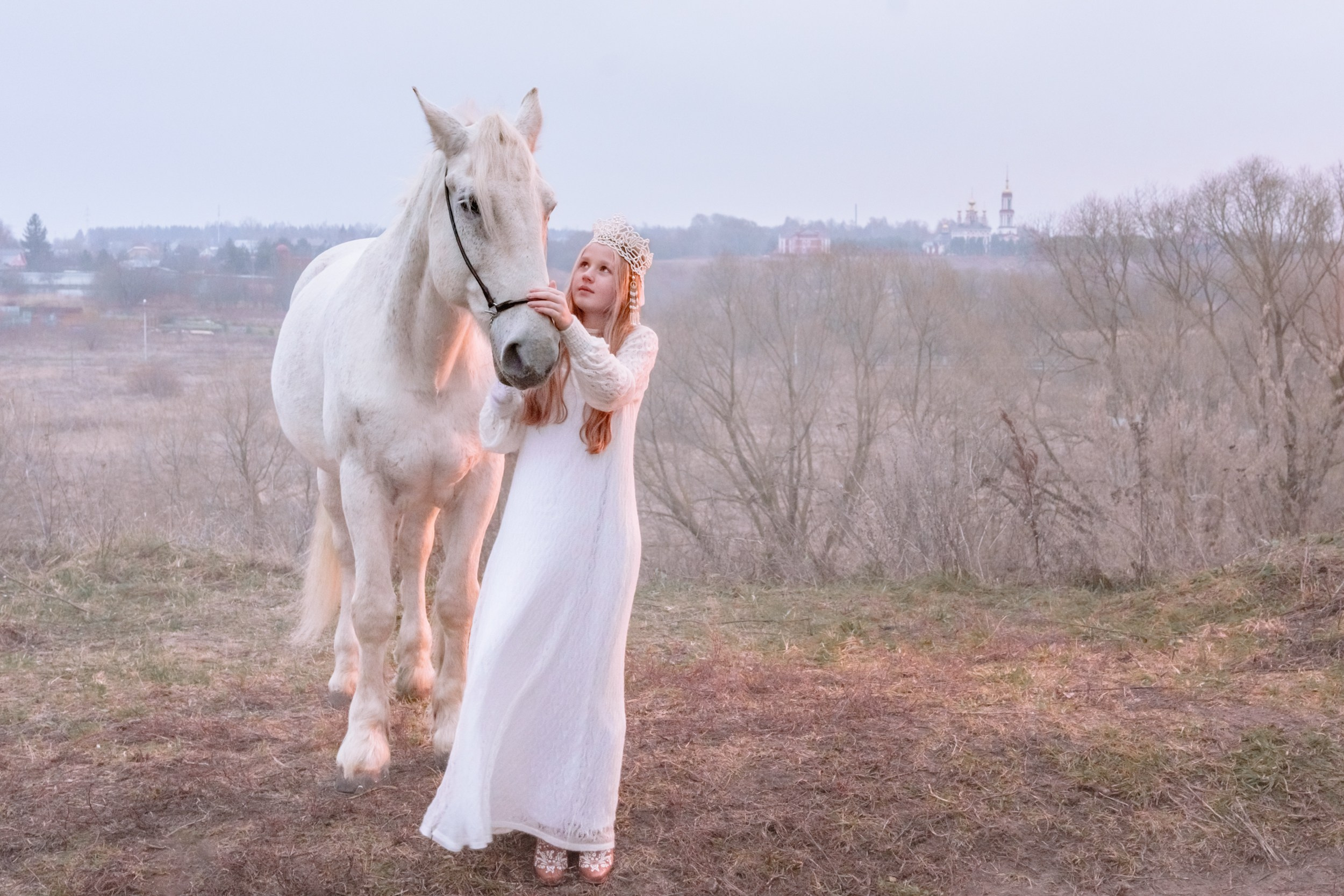 Винтажная фотосессия в русском стиле