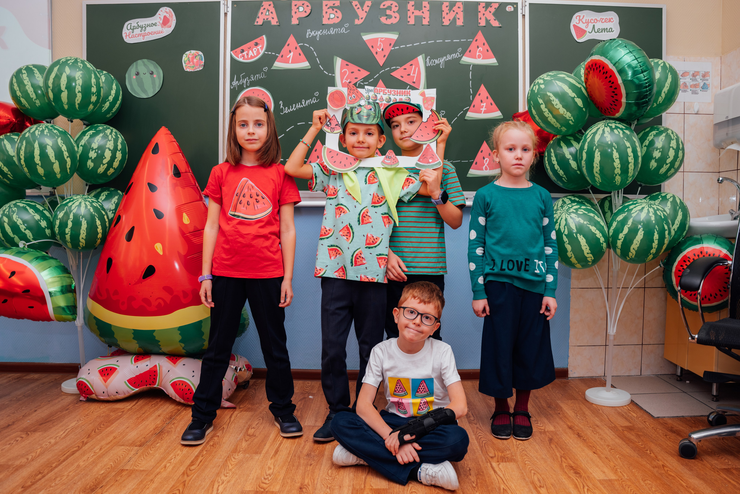 Арбузник Первого И!. Профессиональный детский и семейный фотограф в Москве Диля Грошева