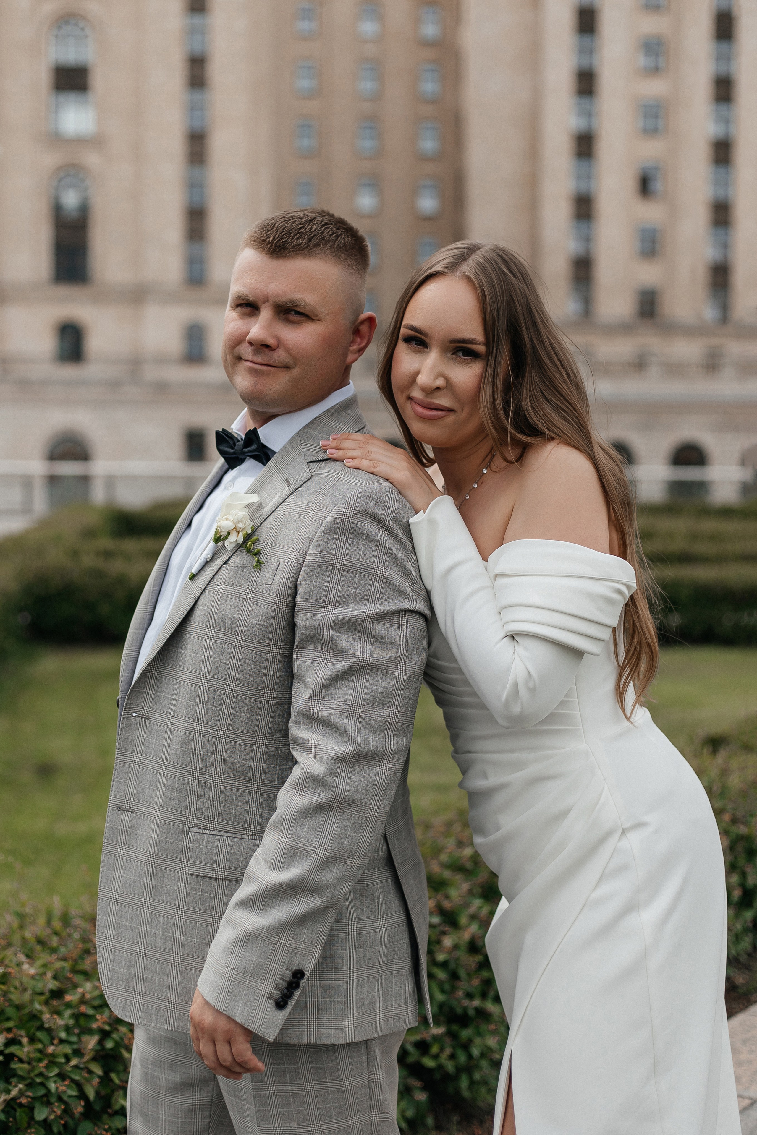 Свадебная прогулка в Москве. Свадебный фотограф в Москве Дарья Олендарёва