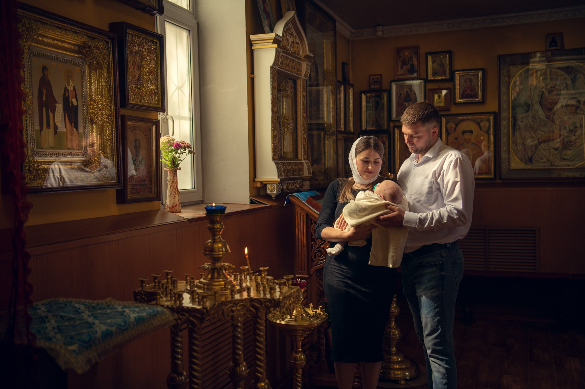 Таинство Крещения Венчание. Фотохудожник Нина Жихарева