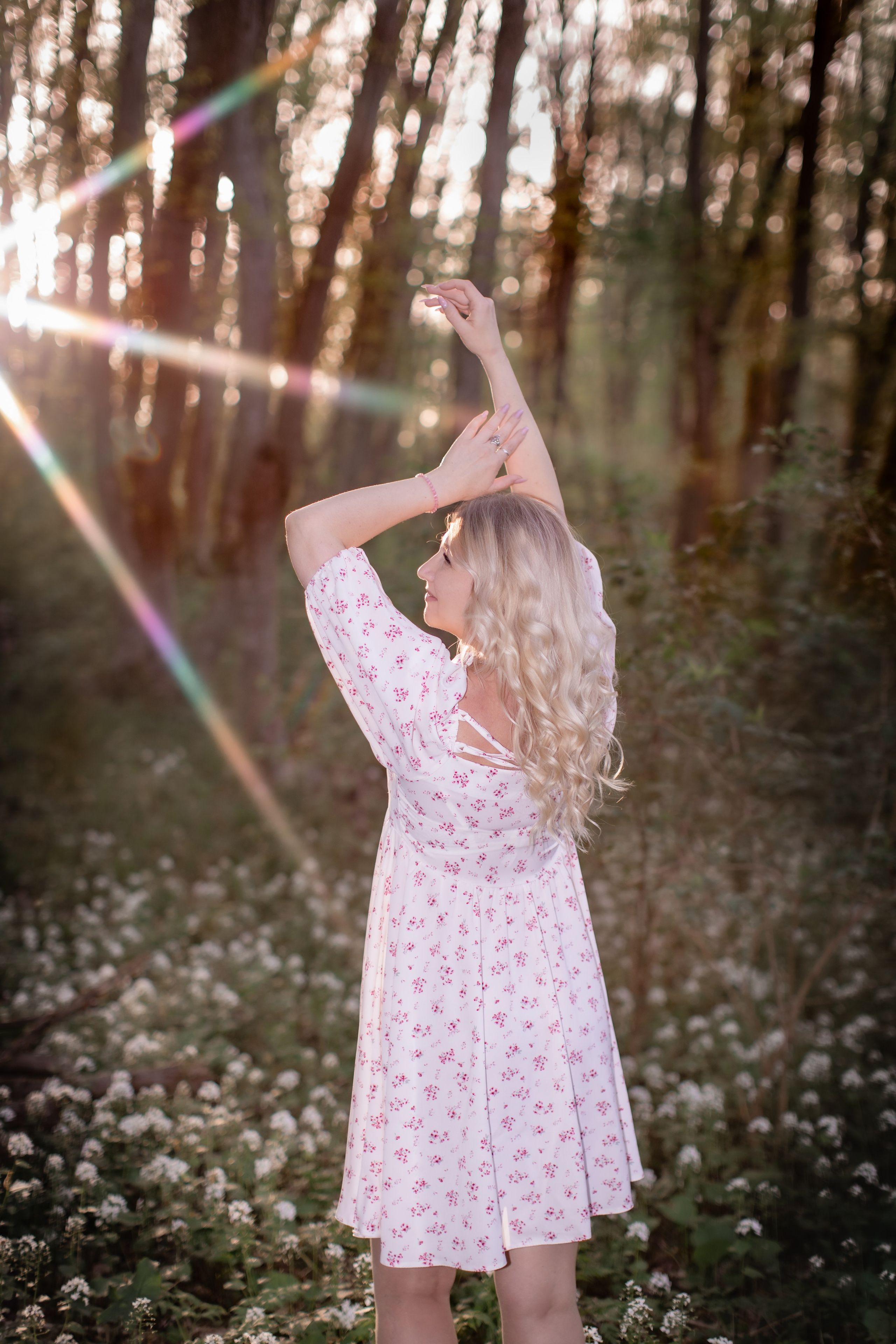 Фотосессия Оксаны в первоцветах. Фотограф и видеограф в Ставрополе Инна Попова