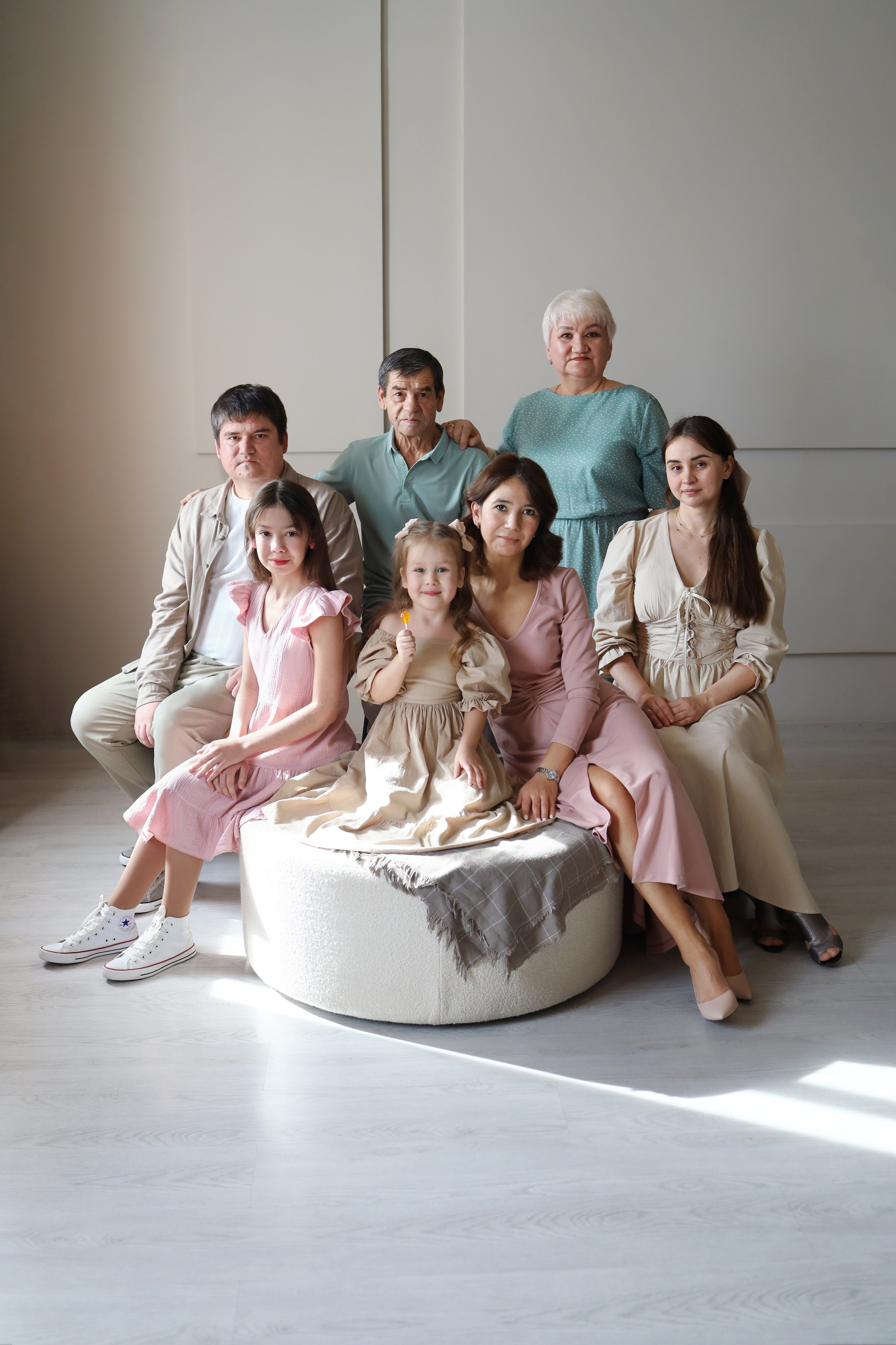 Поколения. Сабировы. Семейный фотограф в Казани Римма Гатауллина