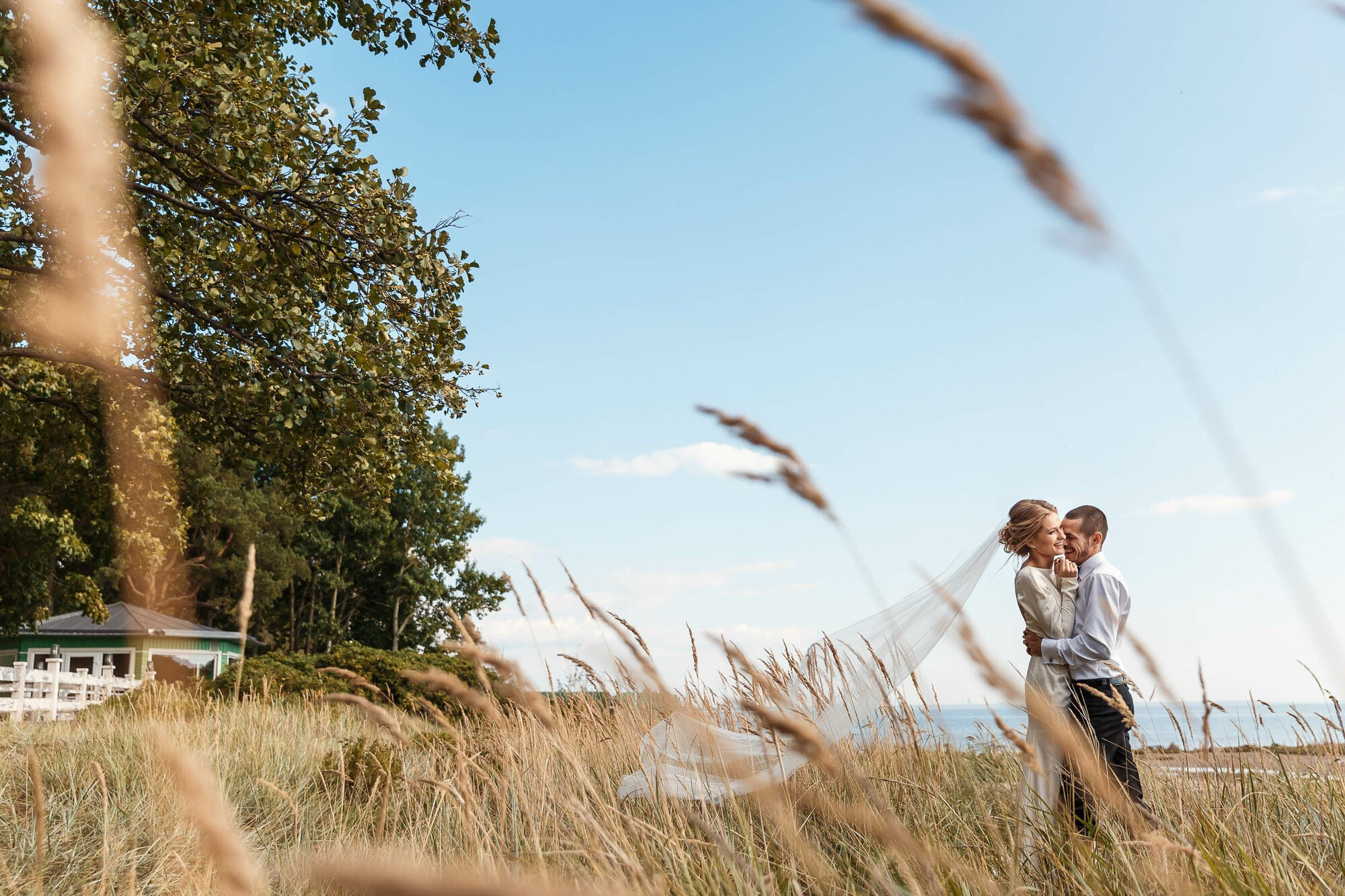 Стильная свадьба в Majestic на берегу Финского залива. Свадебный фотограф в Санкт-Петербурге и Москве Андрей Нестеров