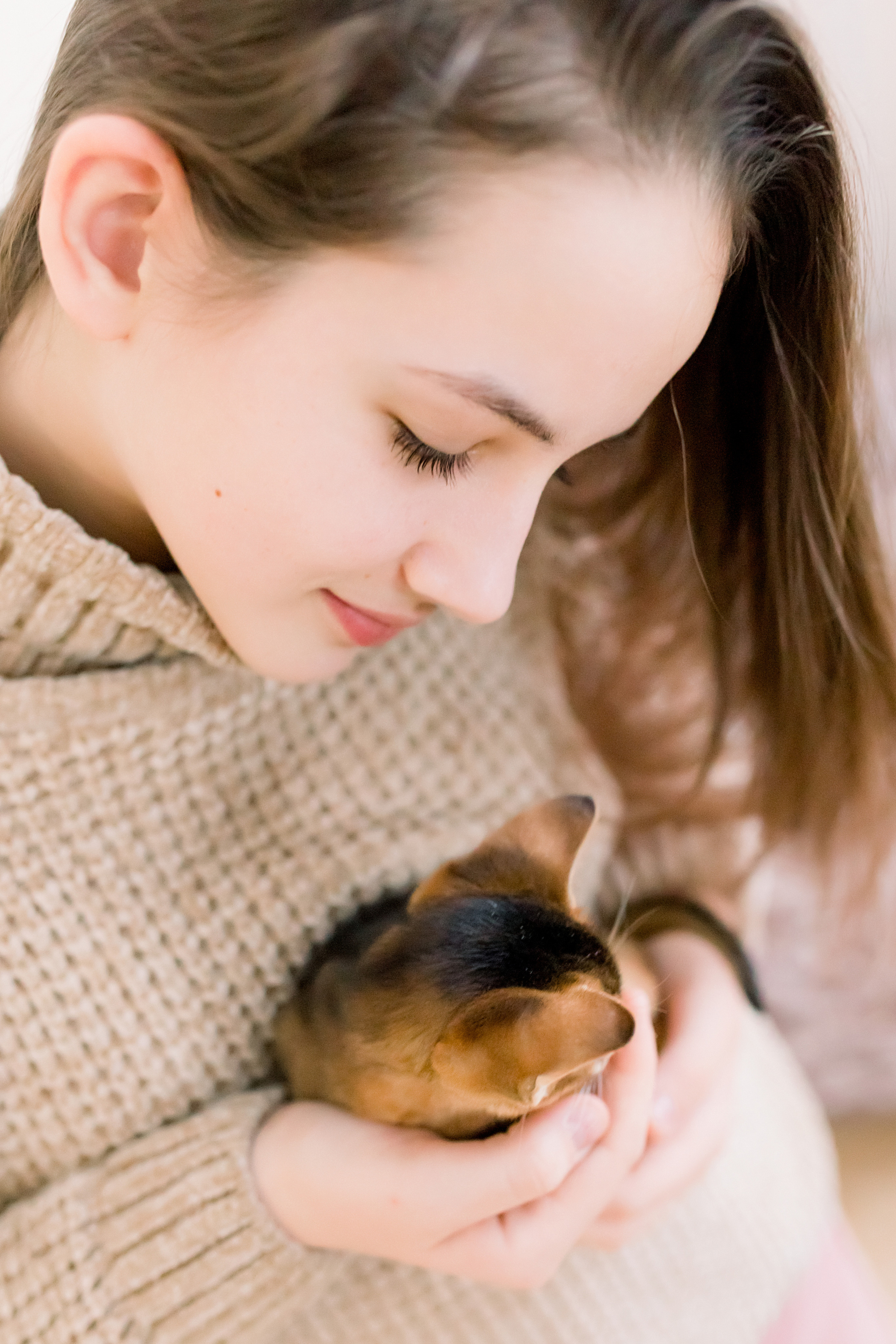 Про 4 лапы, детское счастье и кошачий ньюборн). Лена Крутова. Фотограф в Москве