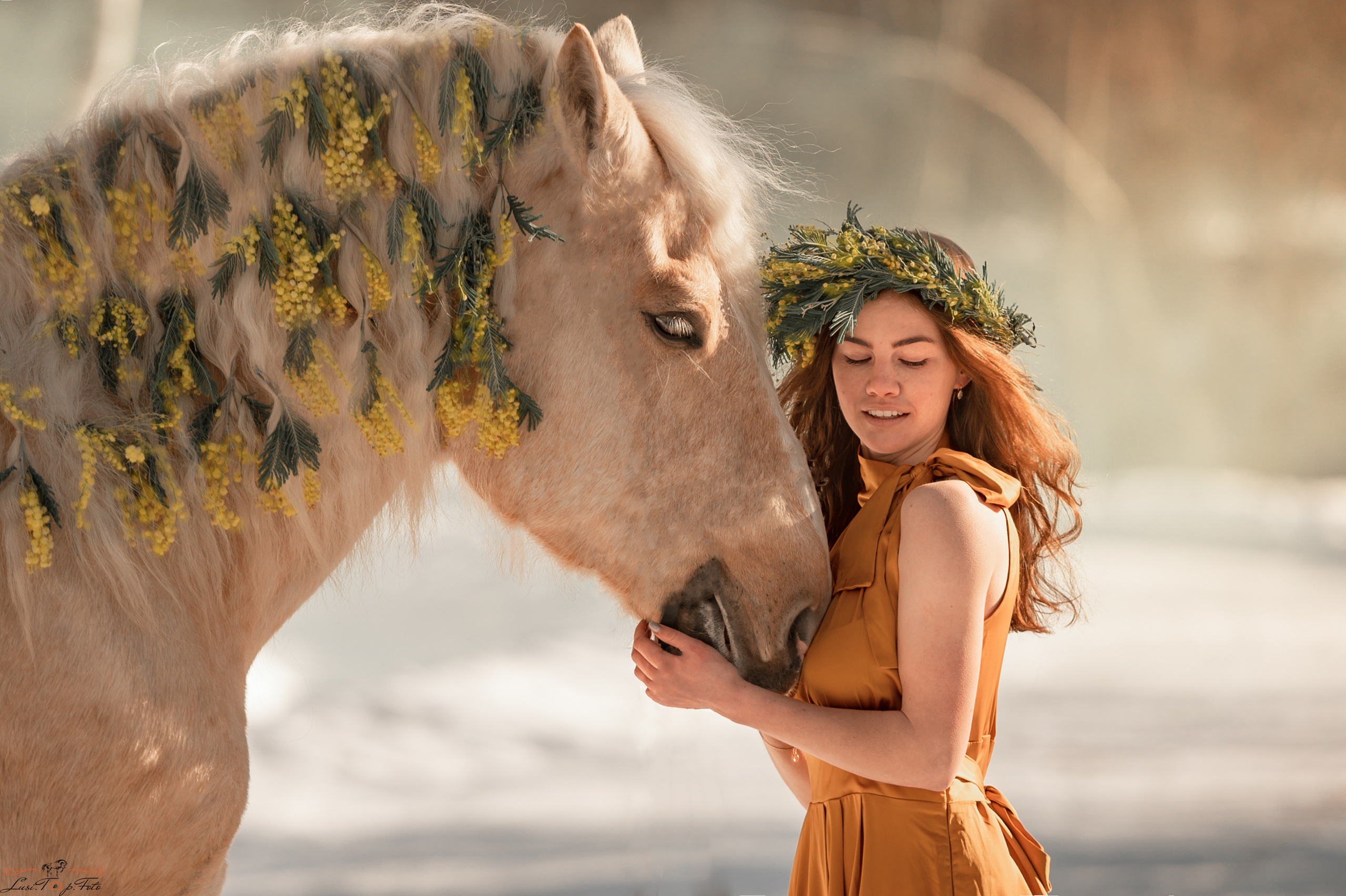 Весна в Арго. Конный и фотограф с животными в Твери Топталова Люся