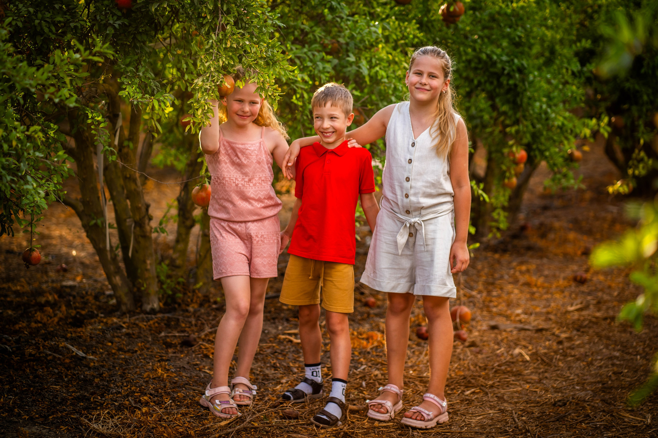 Гранатовый сад. Семейный и детский фотограф в Израиле и Москве Дорошок Надя