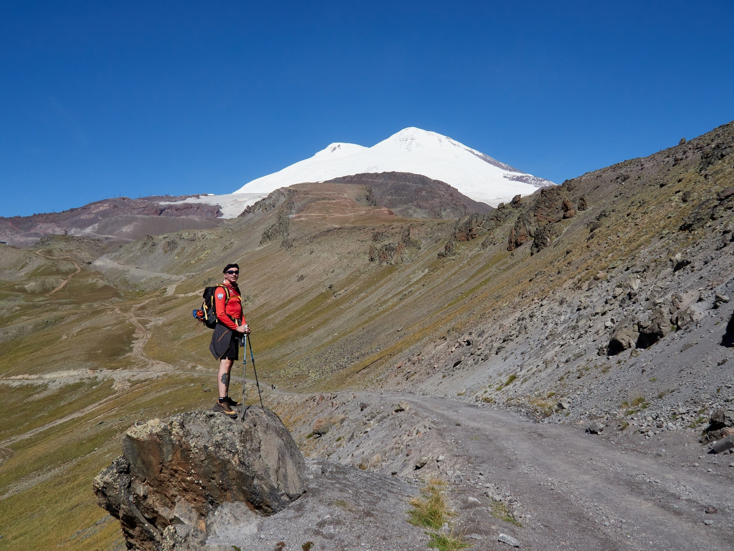 Горный, высотный Фотограф на Эльбрусе Георгий