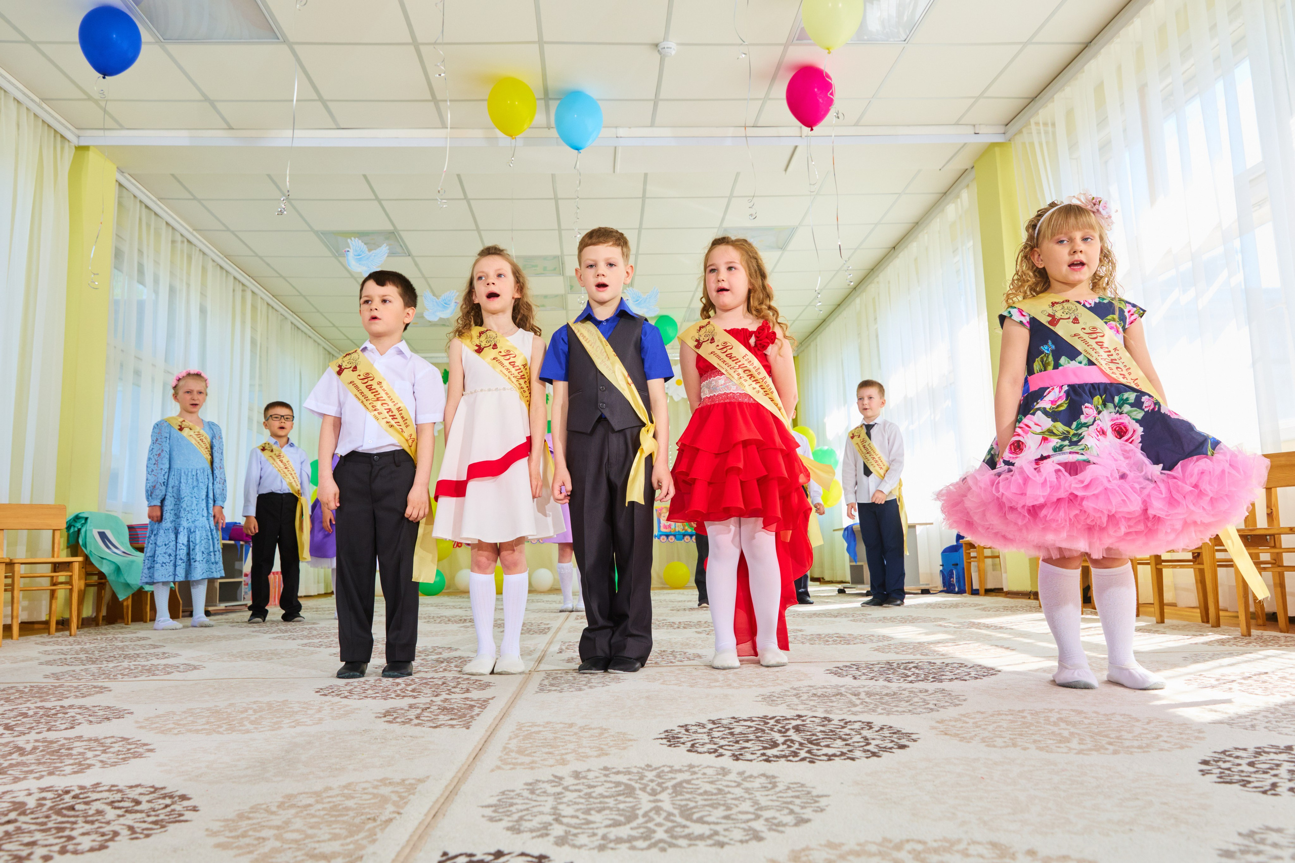 Фотосъемка выпускного в детсаду. 2024