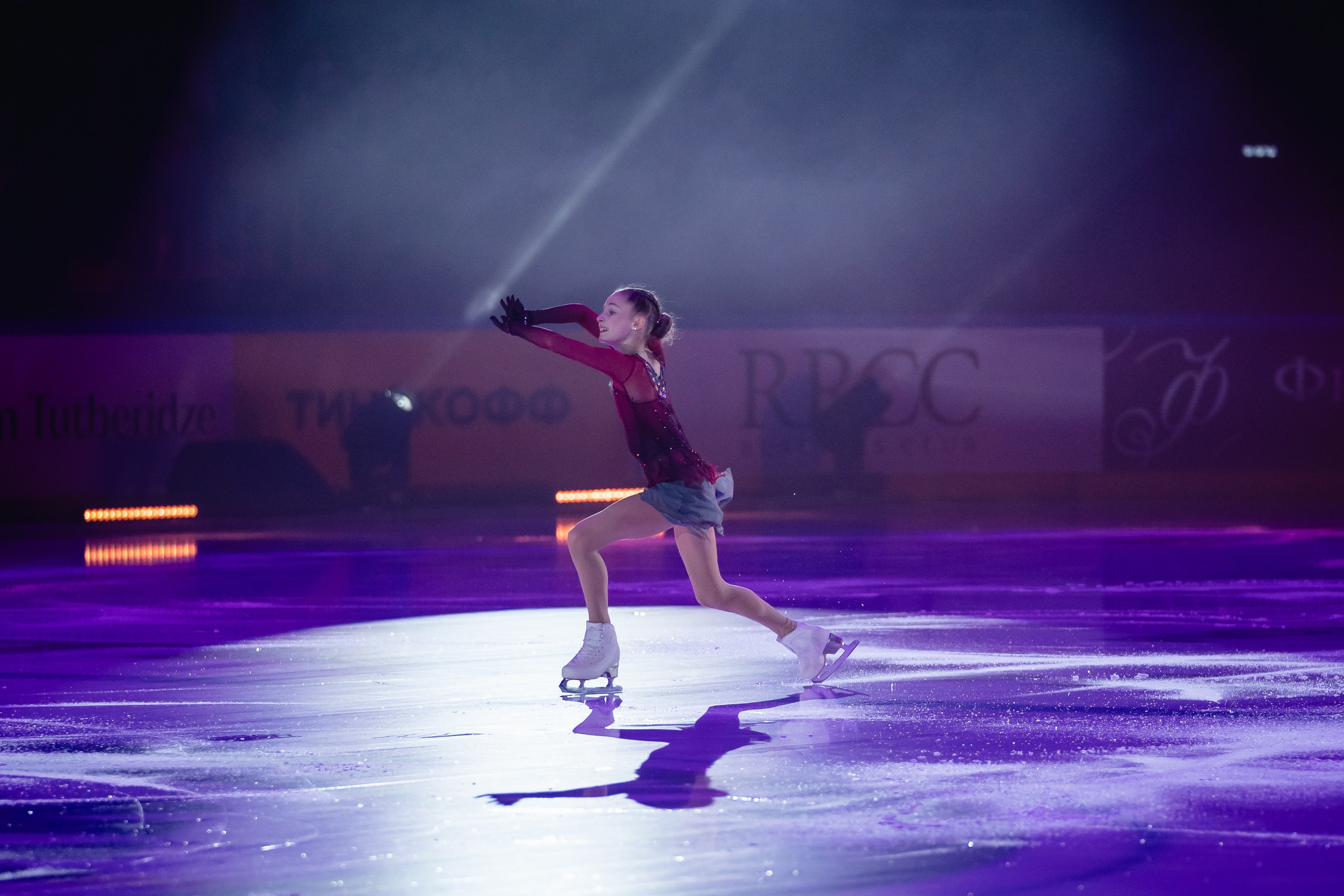 Шоу «Чемпионы на льду» в Новосибирске. Воробьева Ксения — Спортивный и танцевальный фотограф Новосибирск