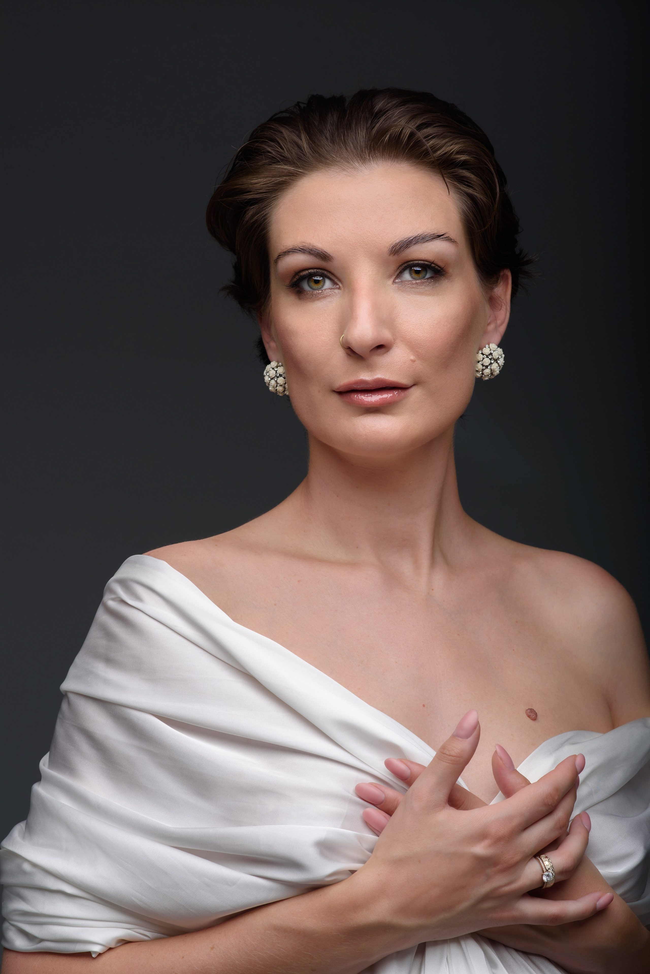 Фотосессия беременной в стиле Вог. Анна Боровикова, фотограф Пушкино