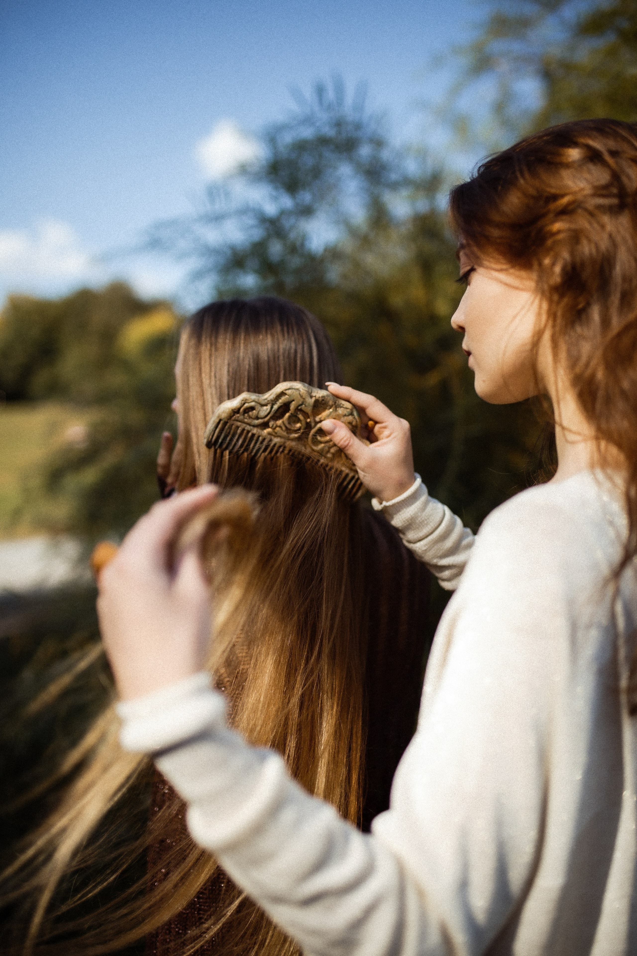 Барышня-крестьянка для музея А. С. Пушкина. Женский и Семейный Фотограф в Москве. Портреты, lifestyle, репортаж