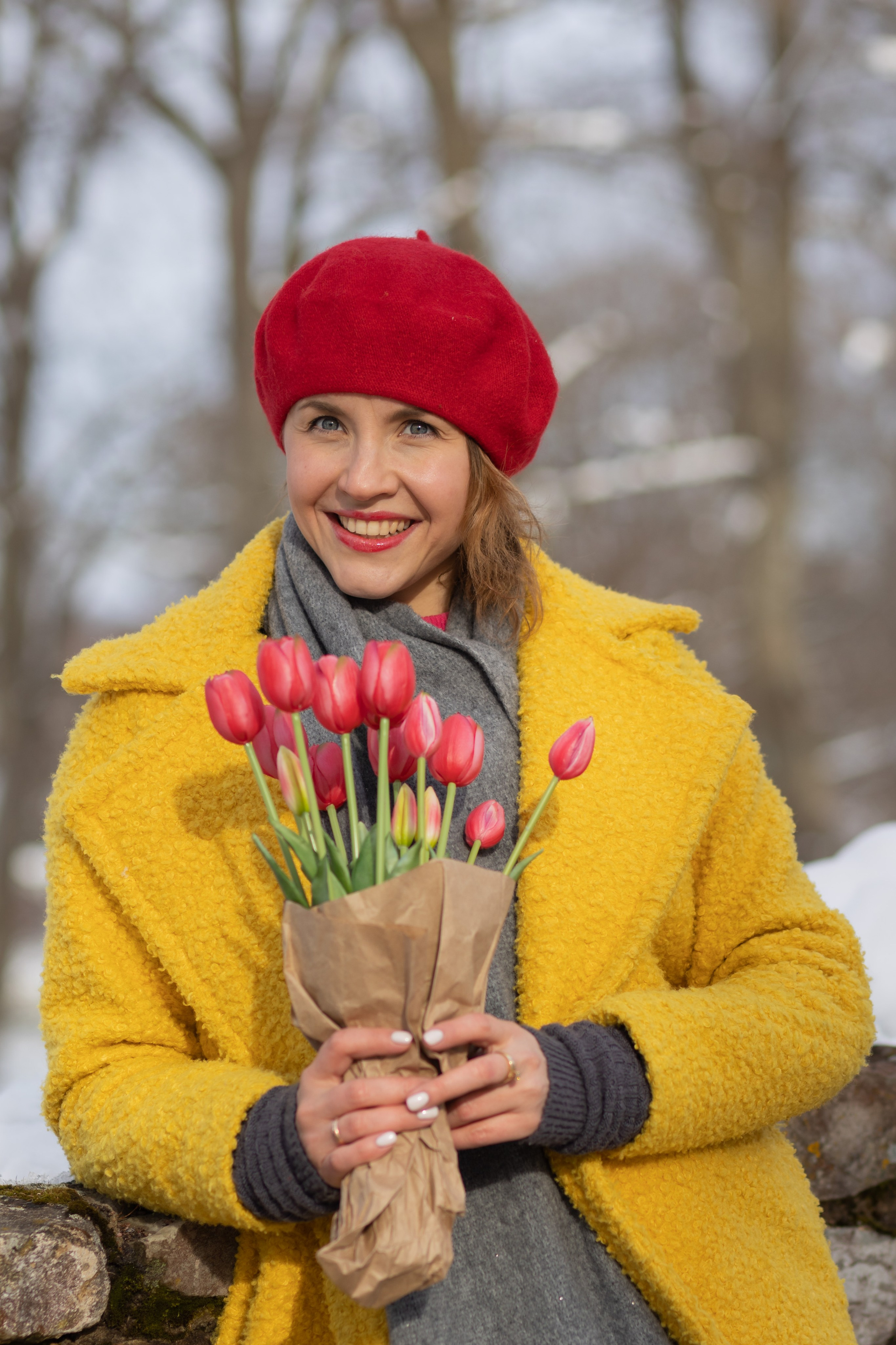 Зимняя индивидуальная фотосессия на улице