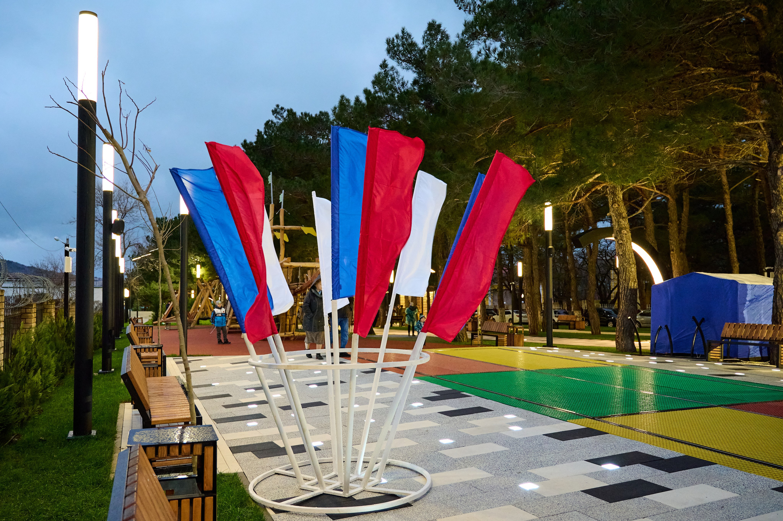 Парк Корницкого. Жизнь курорта Кабардинка в фотографиях