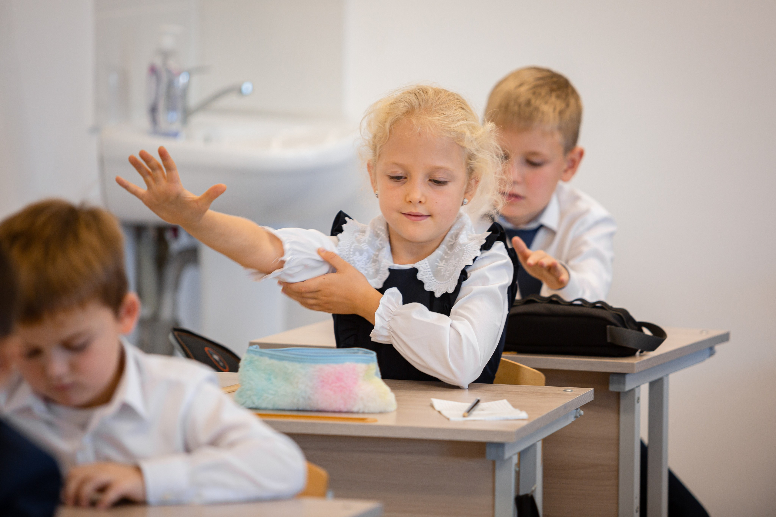 Первоклассники. Отбасылық фотограф Алена Шаталова