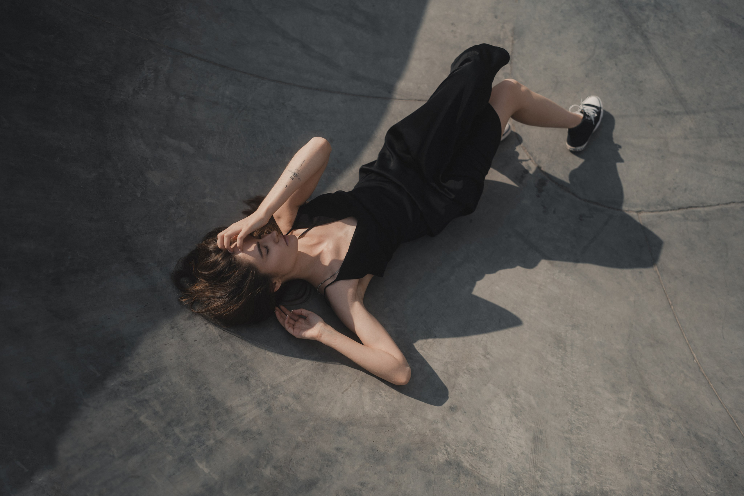 Outdoor Photoshoot with Nastya at the Skate Park Uram — Anton Avanzato