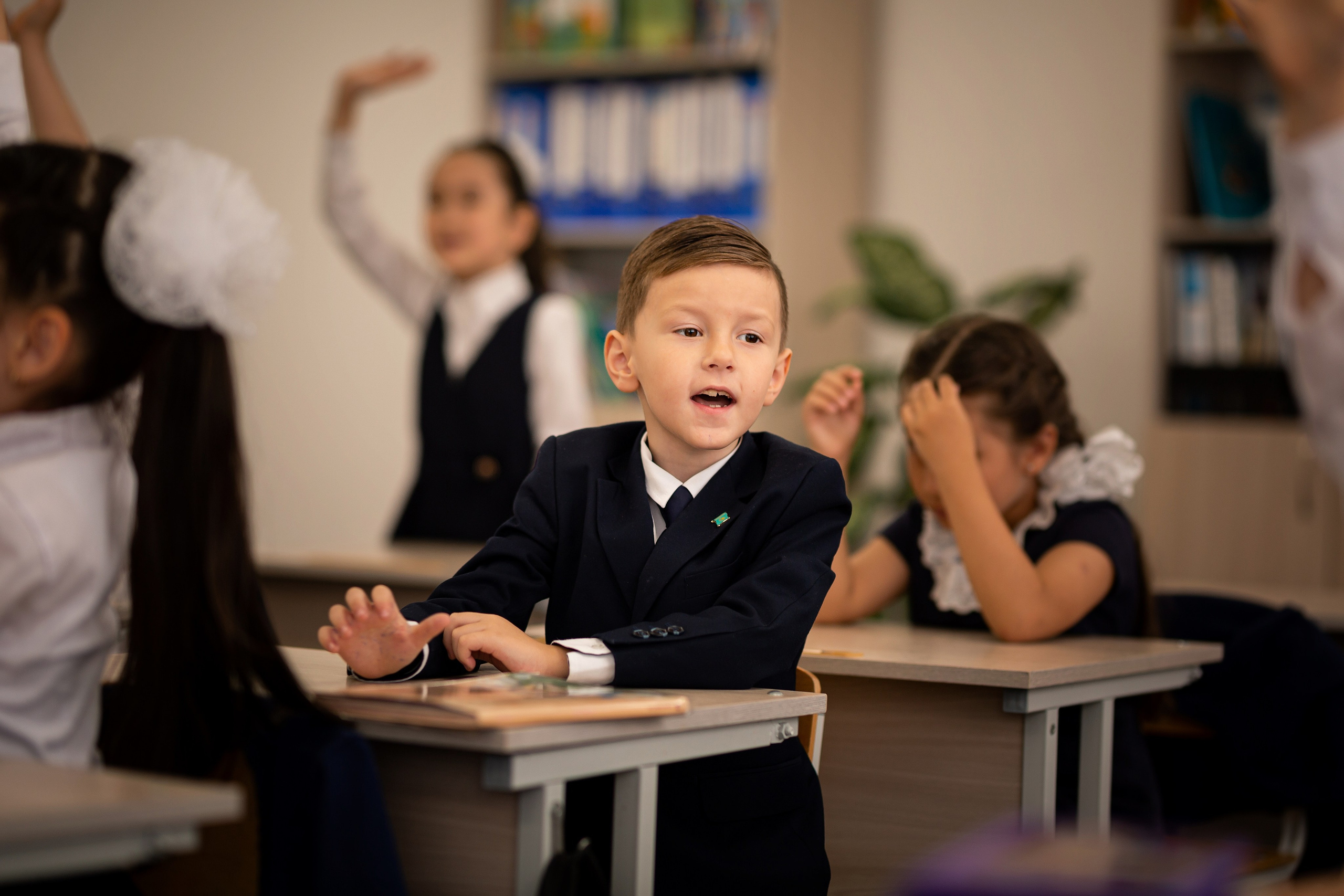 Первоклассники. Отбасылық фотограф Алена Шаталова