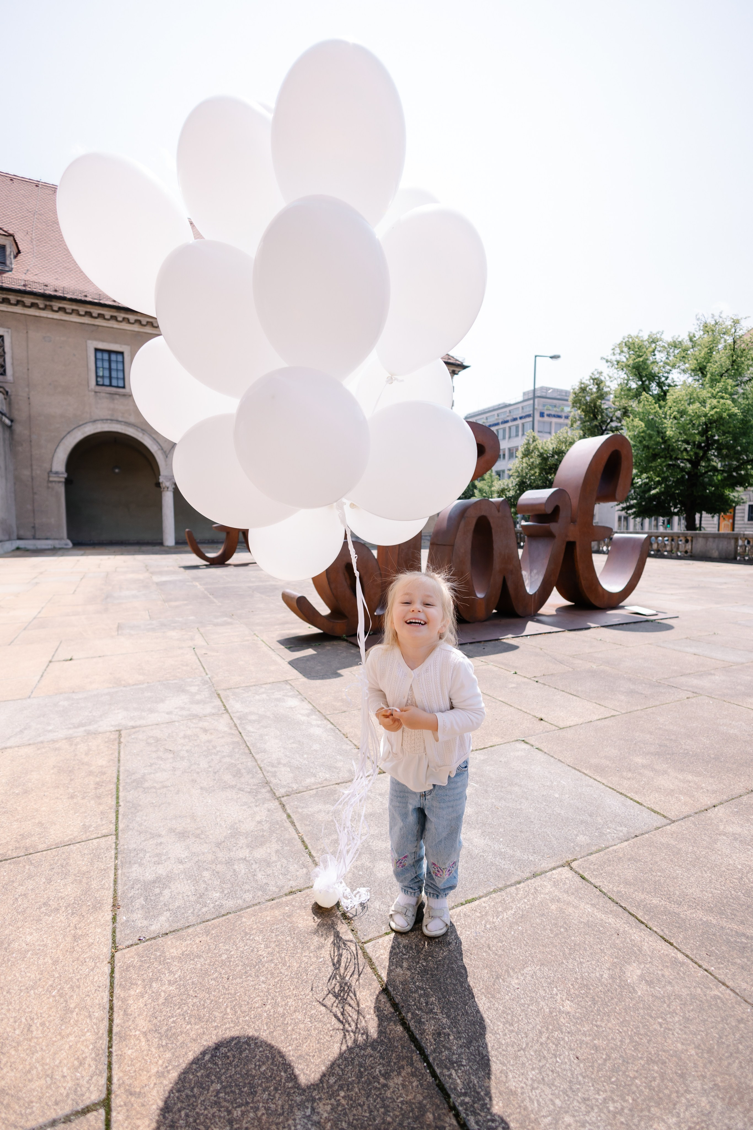 Летняя романтика в центре Мюнхена. Семейный фотограф в Мюнхене Даша Антипина