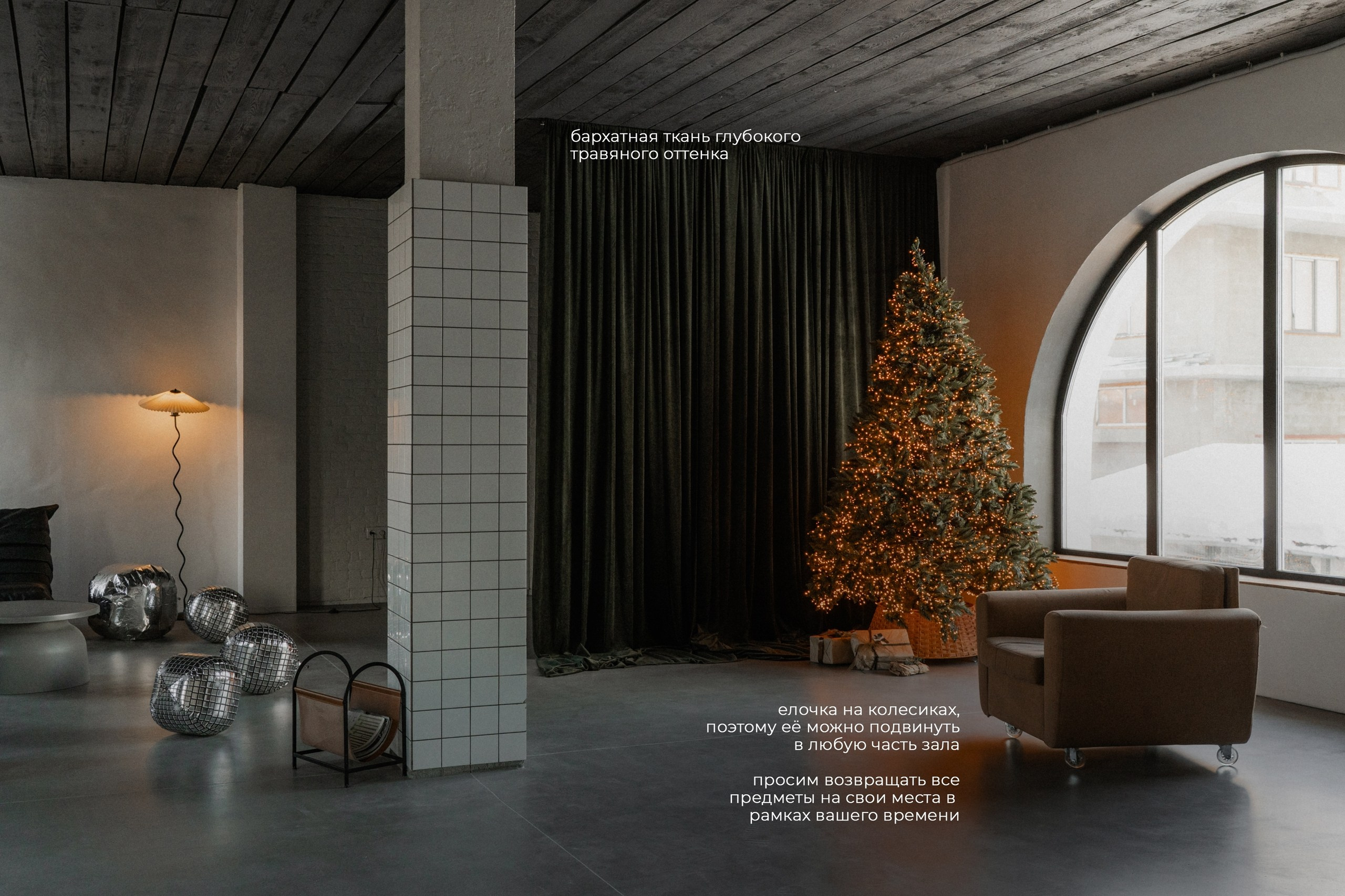 Новогодние студии Нск. Виктория Файфер| фотограф Новосибирск