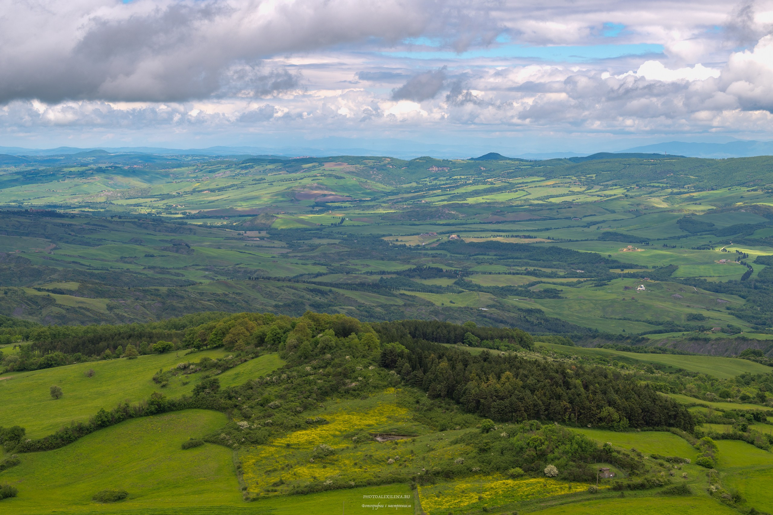 Радикофани и Баньо Виньони. Авторские стильные фотокартины