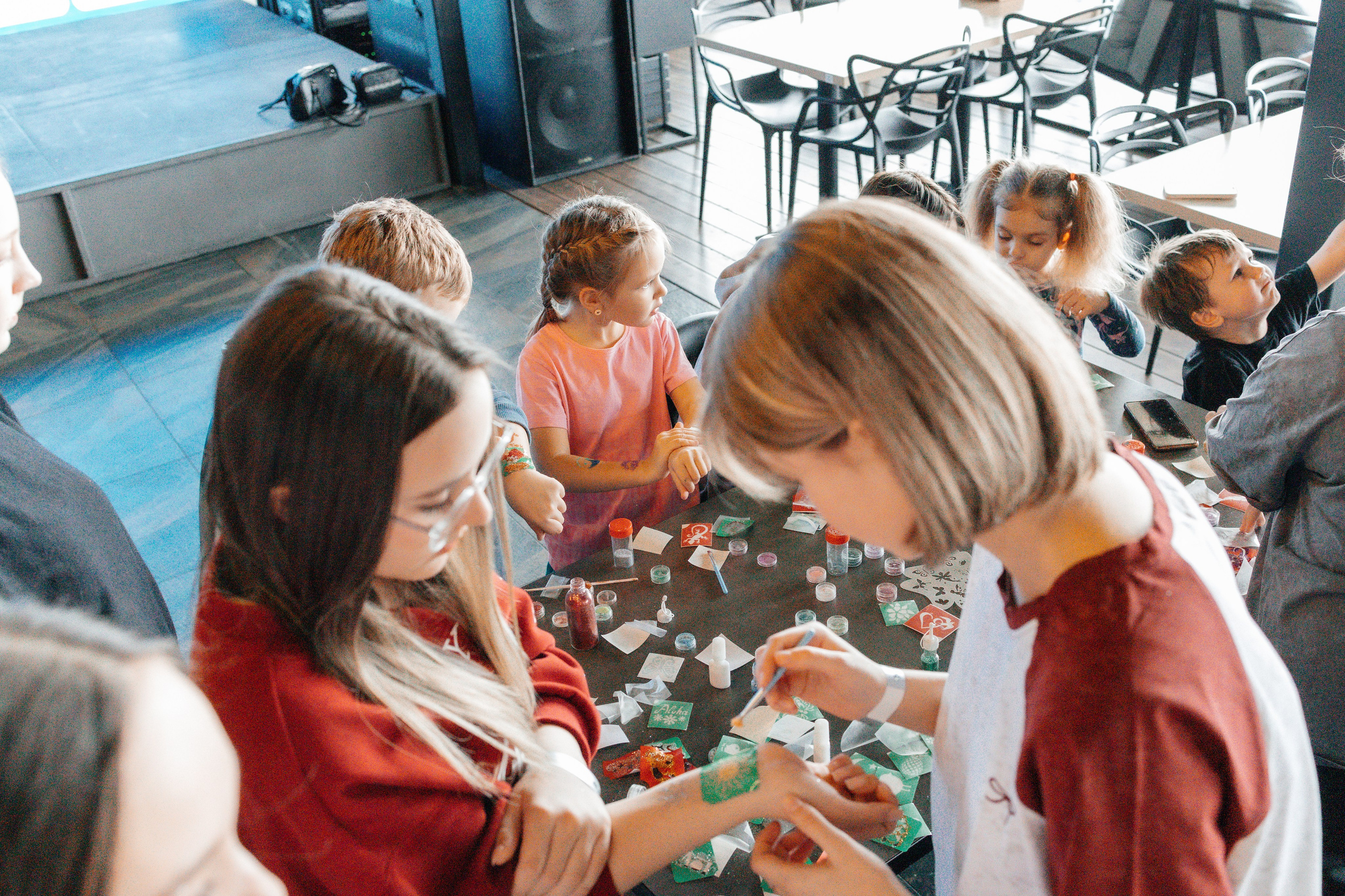 Блеск тату в Лофте. Семейный и детский фотограф в Славгороде Анастасия Винс