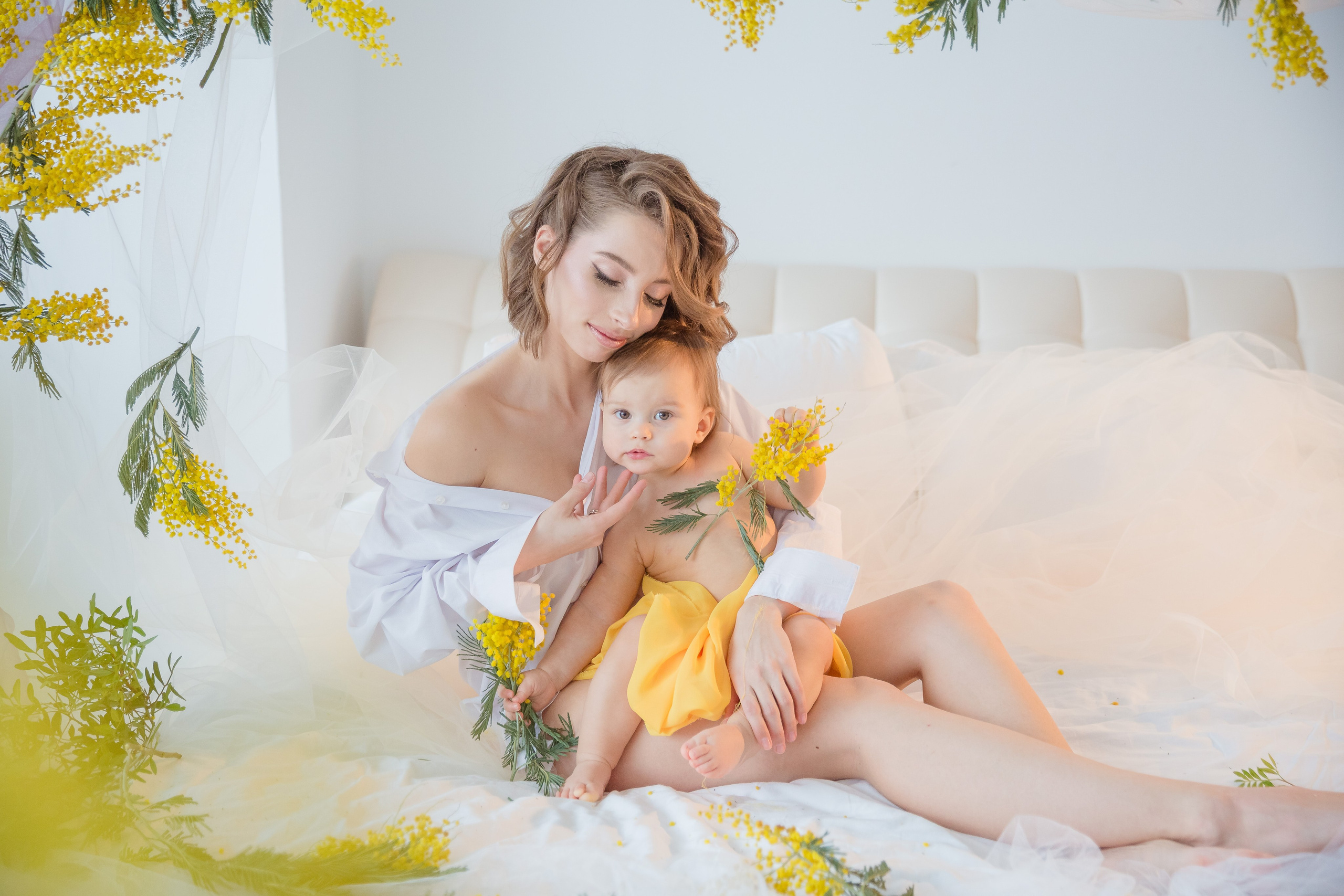 Фотосессия малышей до года